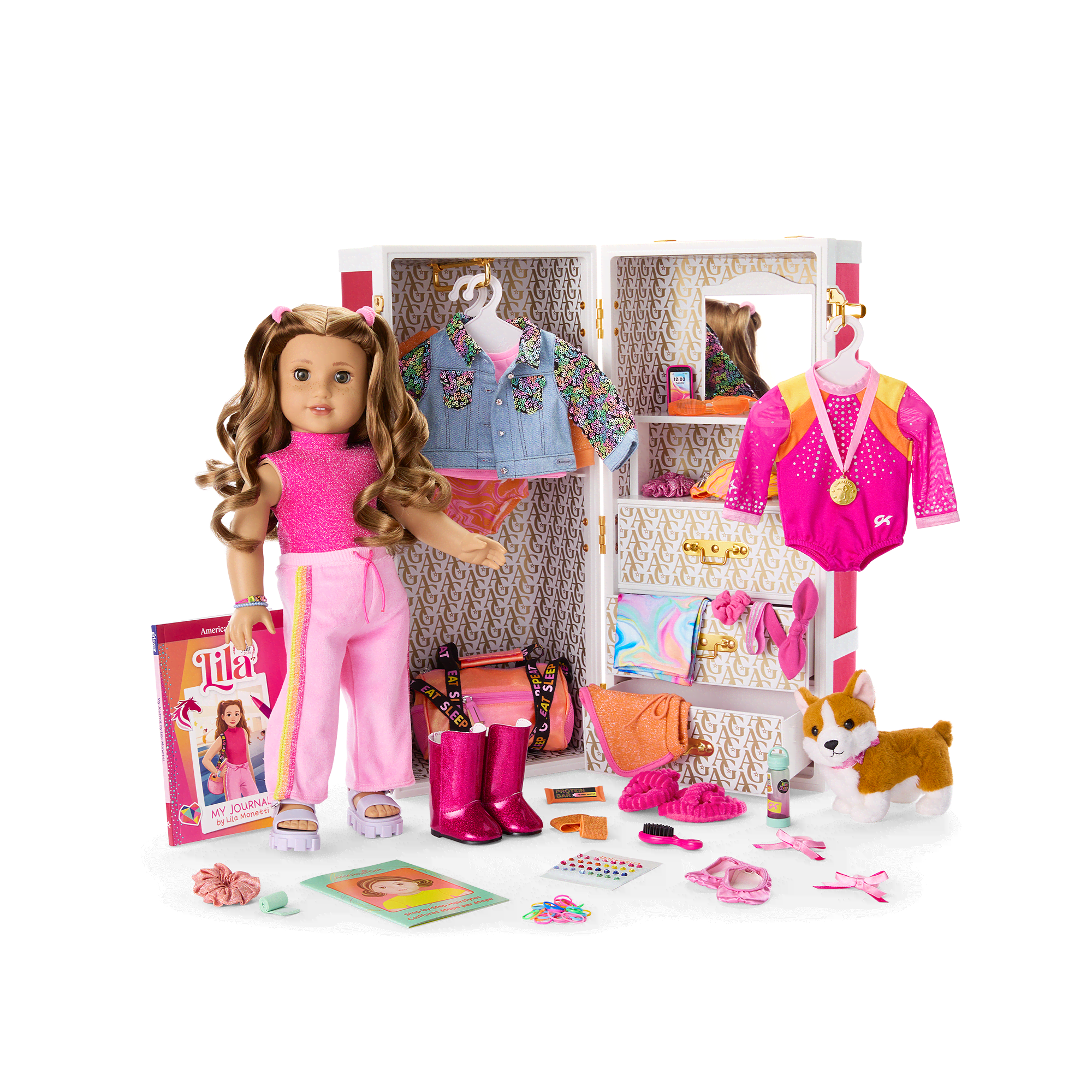 American Girl® Doll Storage Trunk
