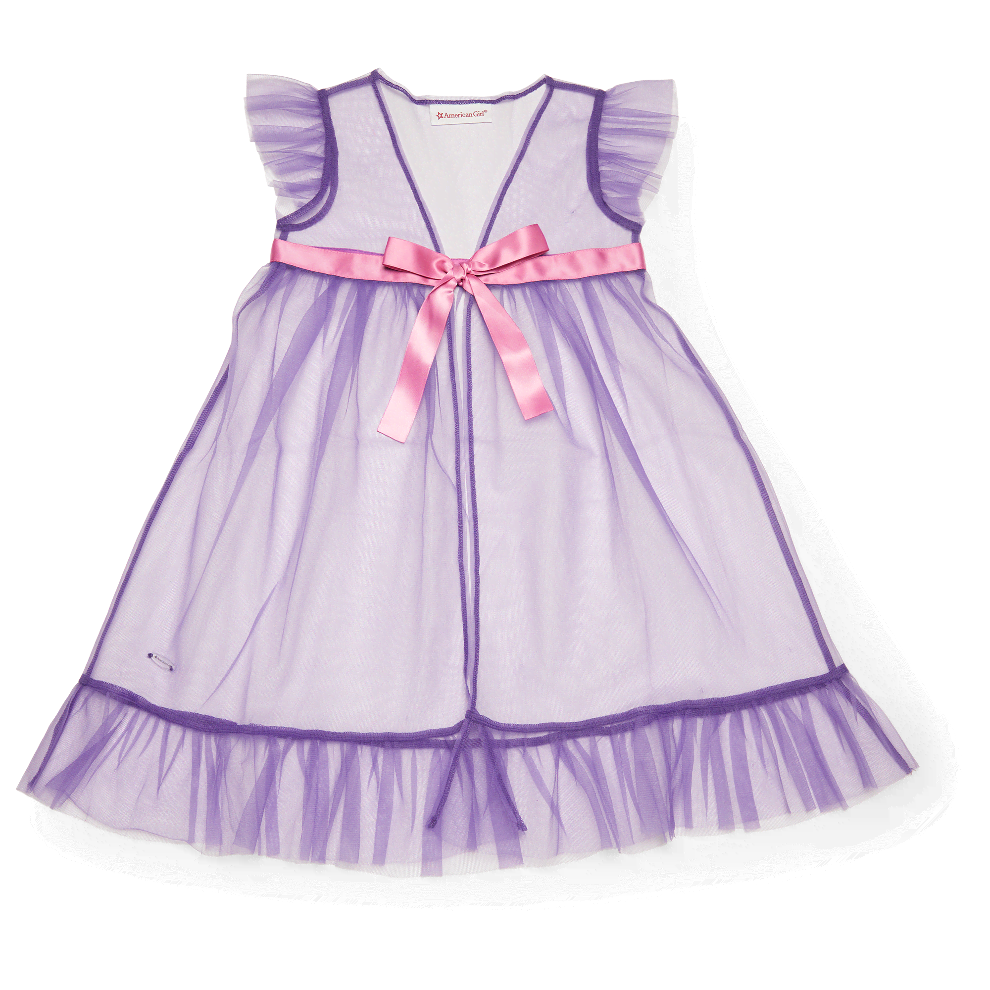 Royal Ruffles Nightie & Robe for Little Girls