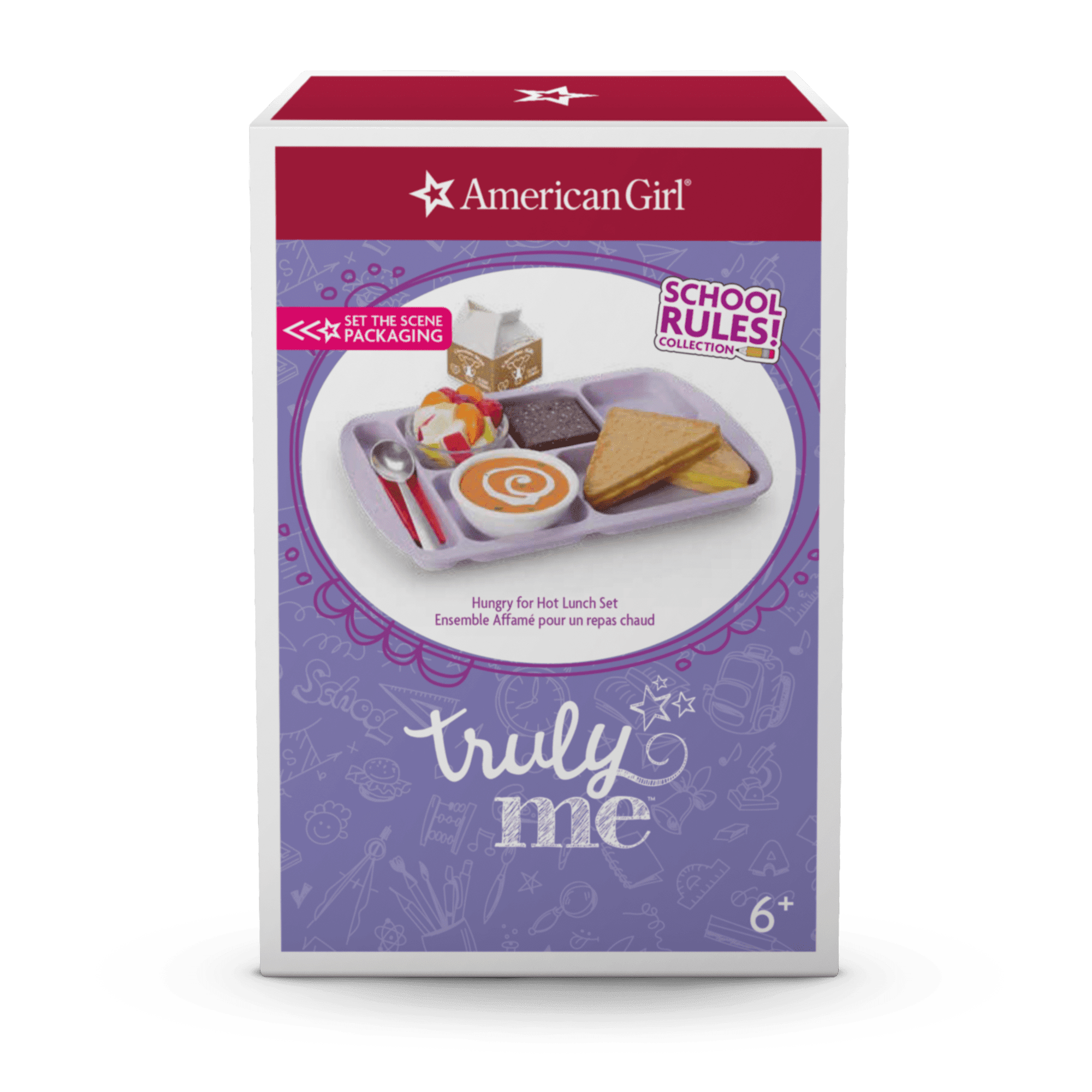 American girl doll lunch box set sales