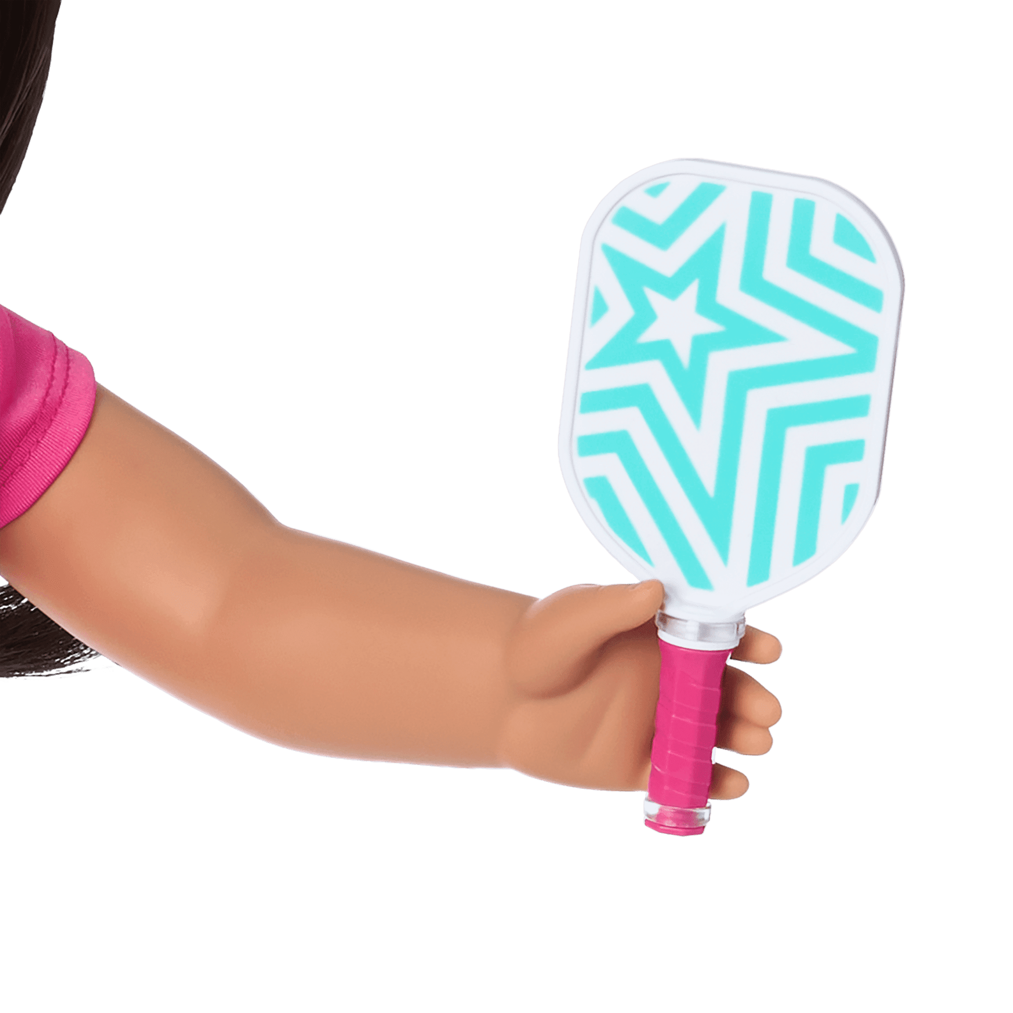 Raquel's™ Pickleball Bag & Paddle Set for 18-inch Dolls (Girl of the Year™ 2026)