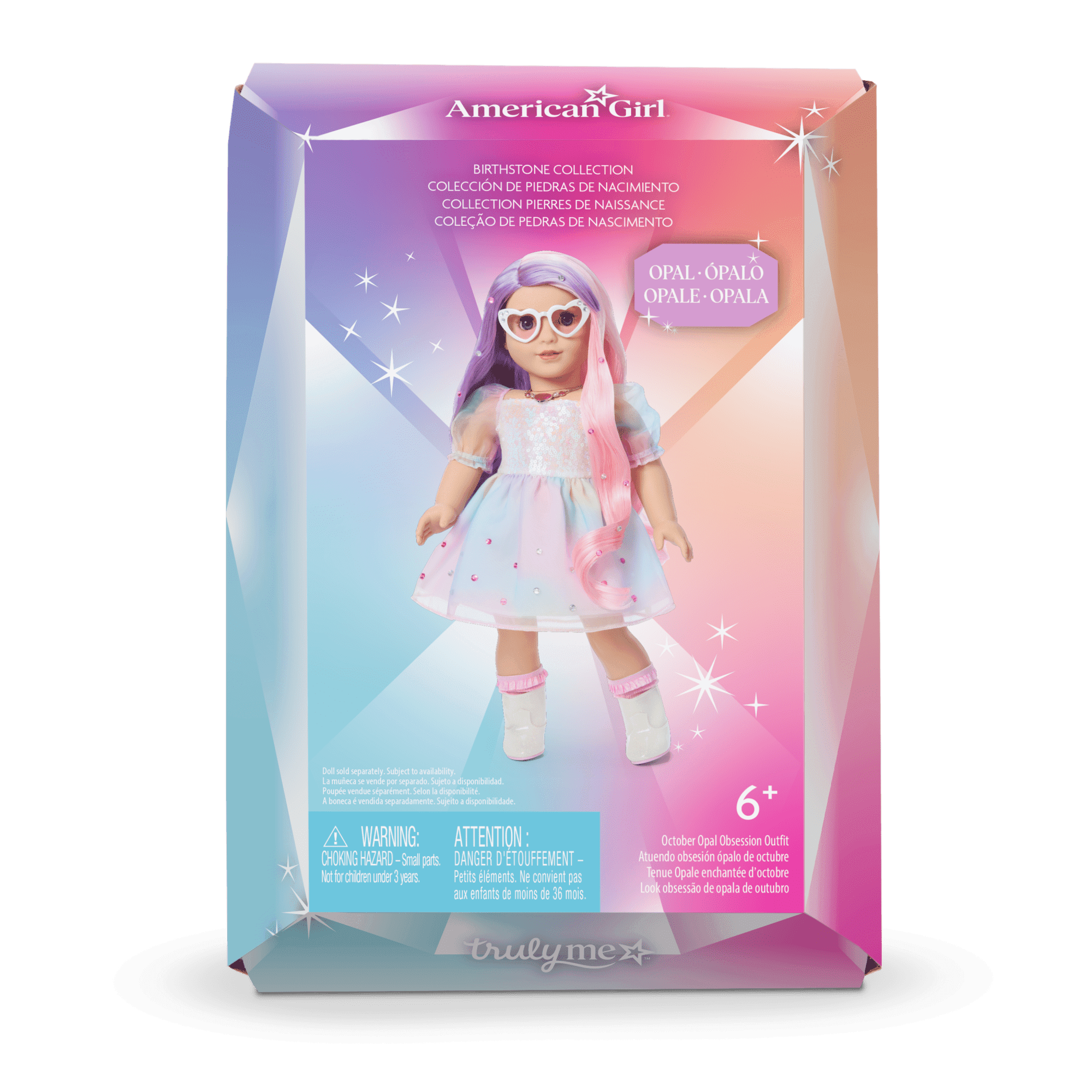 October Opal Obsession Outfit for 18-inch Dolls