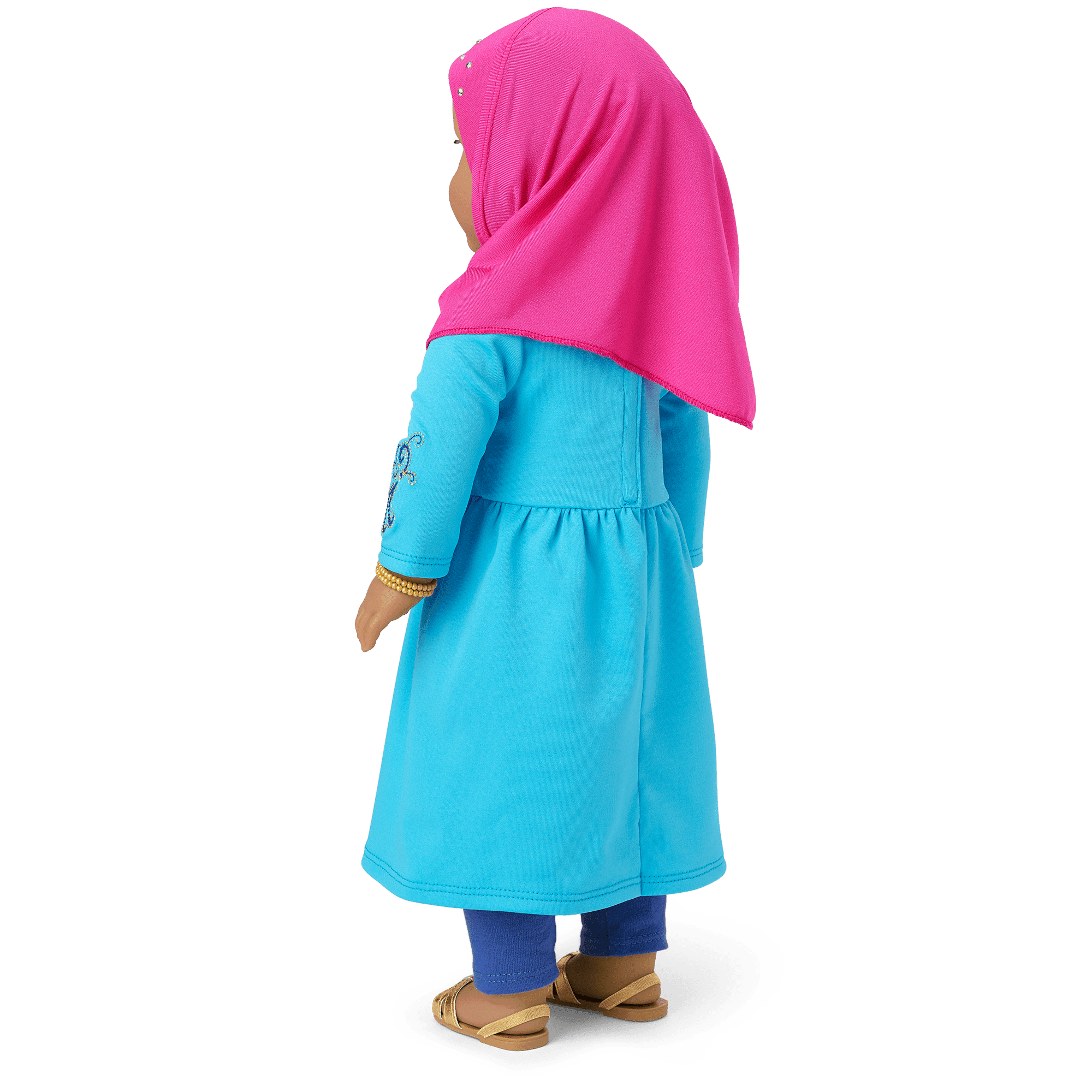 Eid al-Fitr Celebration Outfit for 18-inch Dolls