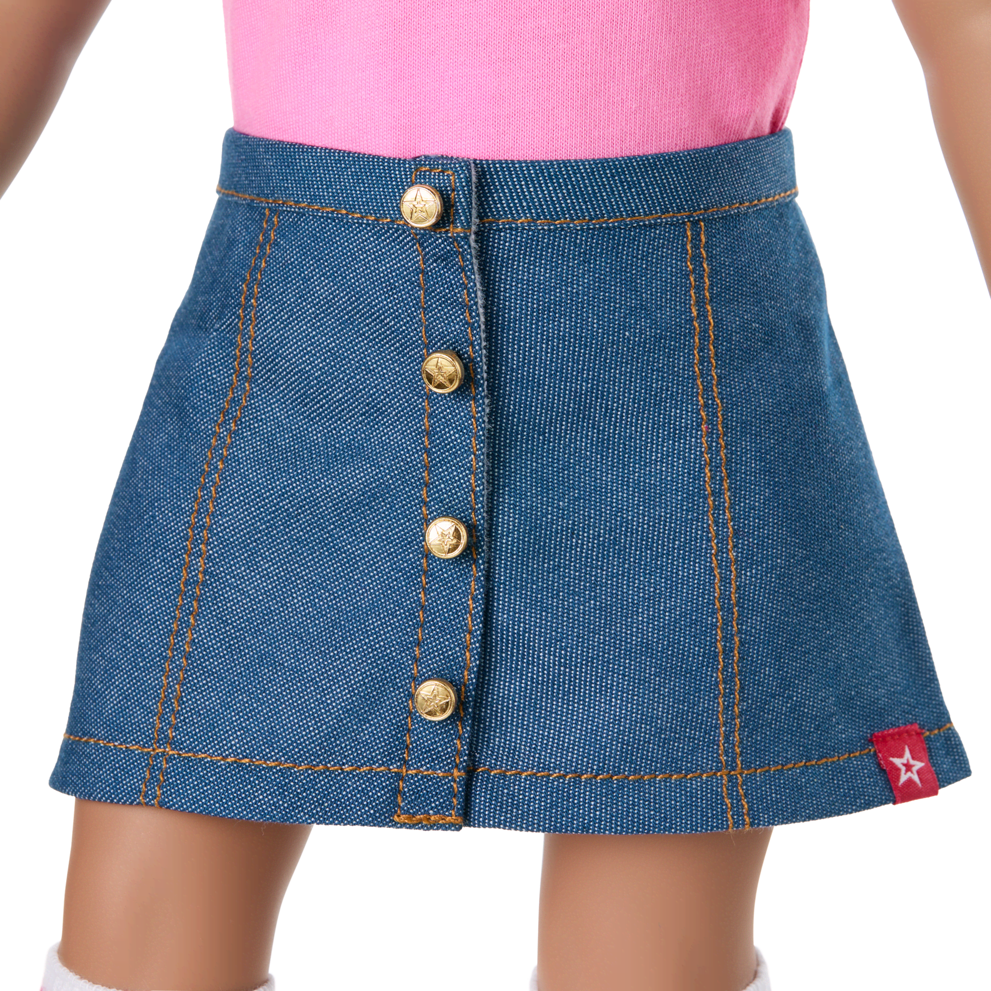 Truly Me™ 18-inch Doll #117 with wavy dark-brown hair