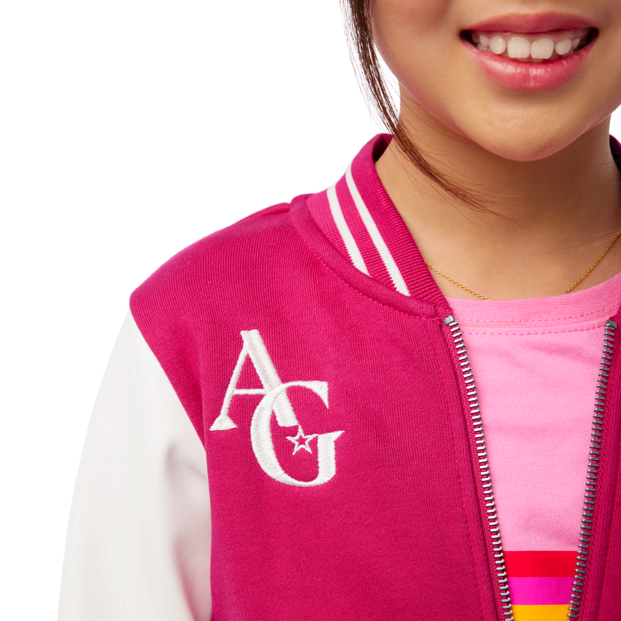 AG™ Star Squad Varsity Jacket for Girls & 18-inch Dolls