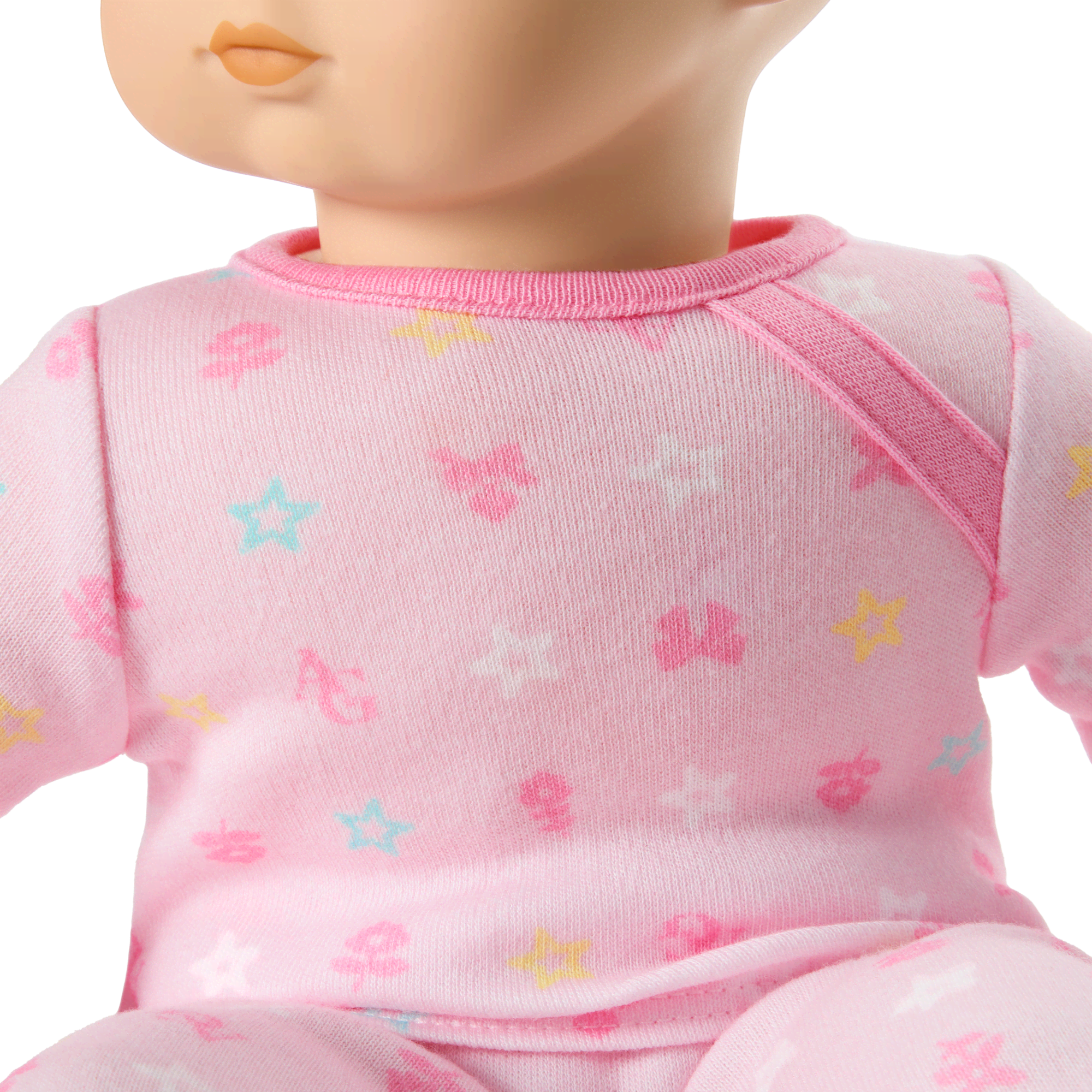 Bitty Baby® Doll #2 with brown hair in Pastel
