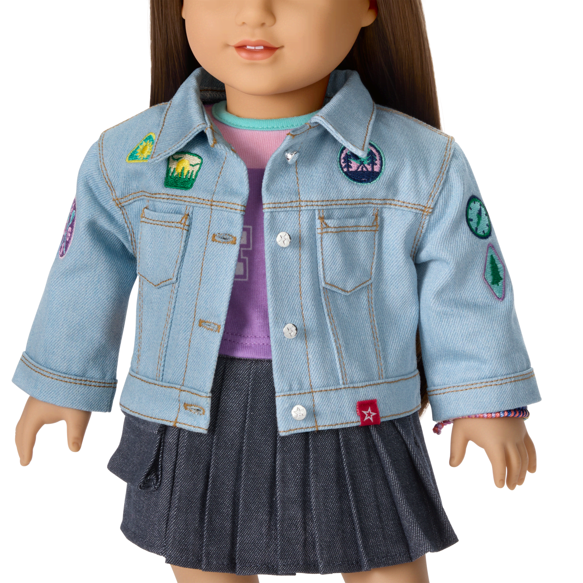 Daisy Davenport’s™ Jean Jacket & Accessories for 18-inch Dolls (Girl of the Year™ 2027)
