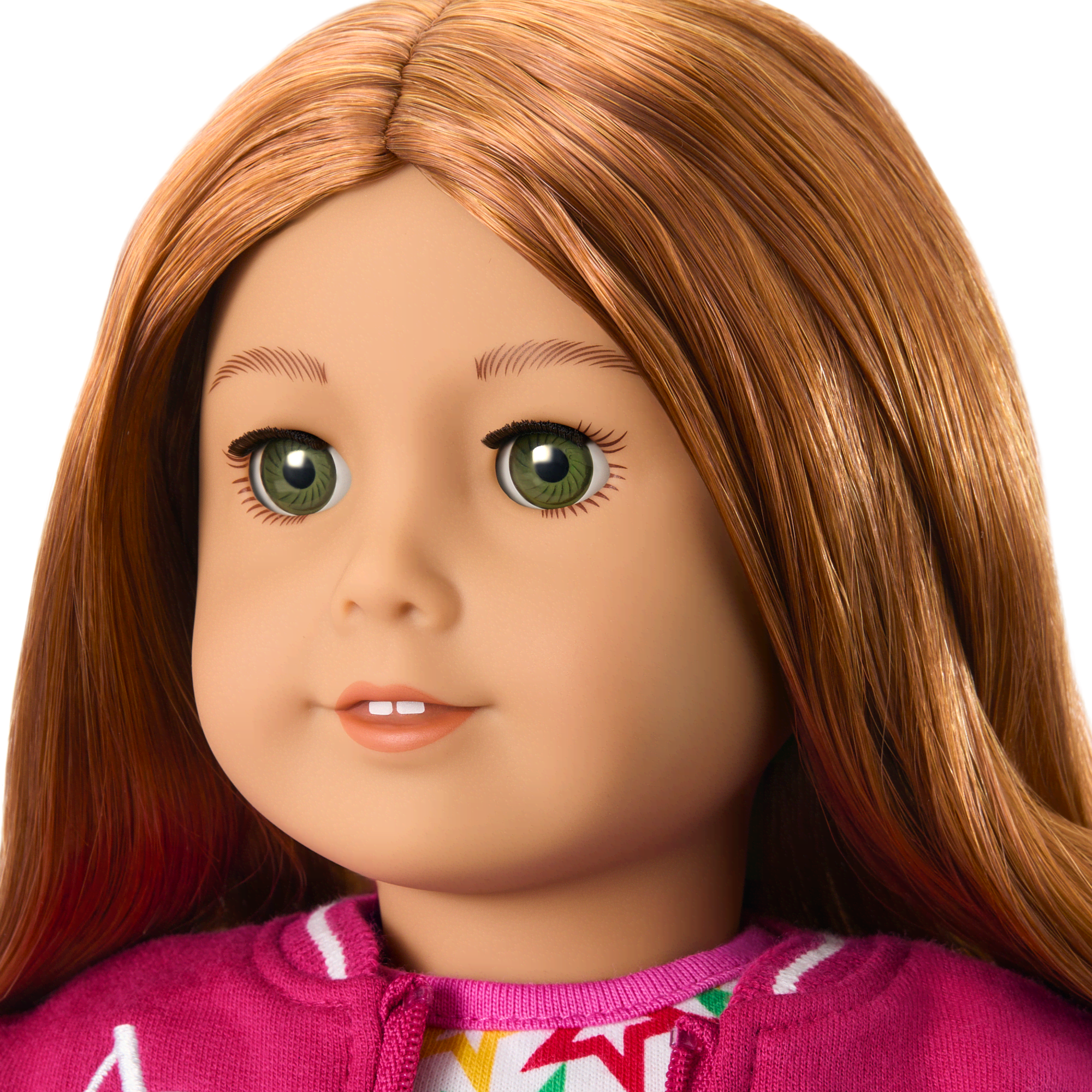 Truly Me™ 18-inch Doll #103 with wavy red hair