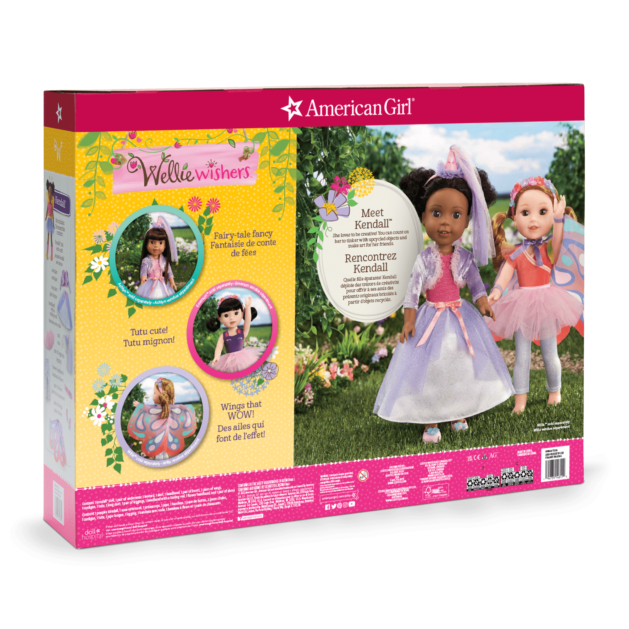 Kendall’s™ Fairy-Tale Dress-Up Set (WellieWishers™)