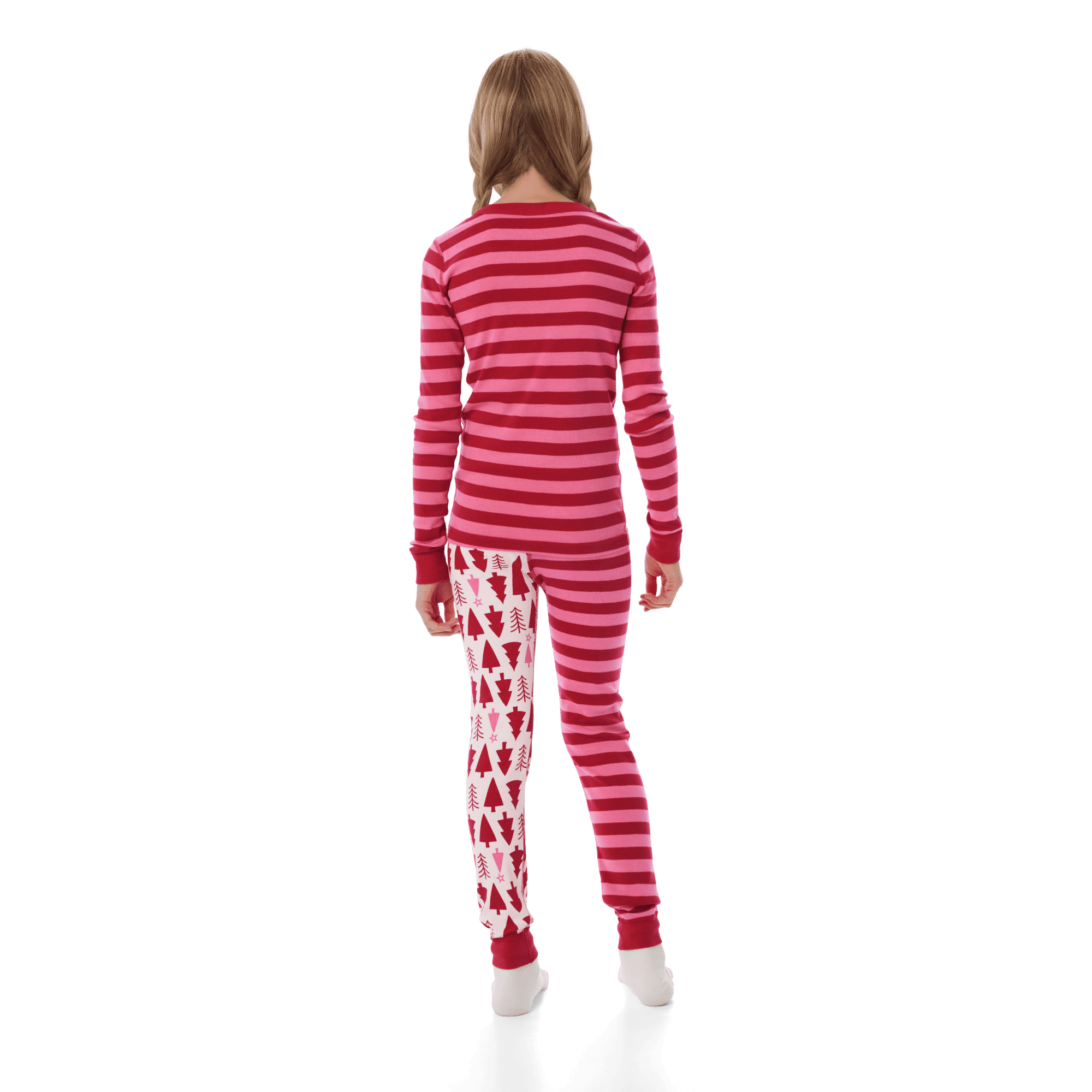 American Girl® x Hanna Andersson Holiday Treetops Pajamas for Little Girls &