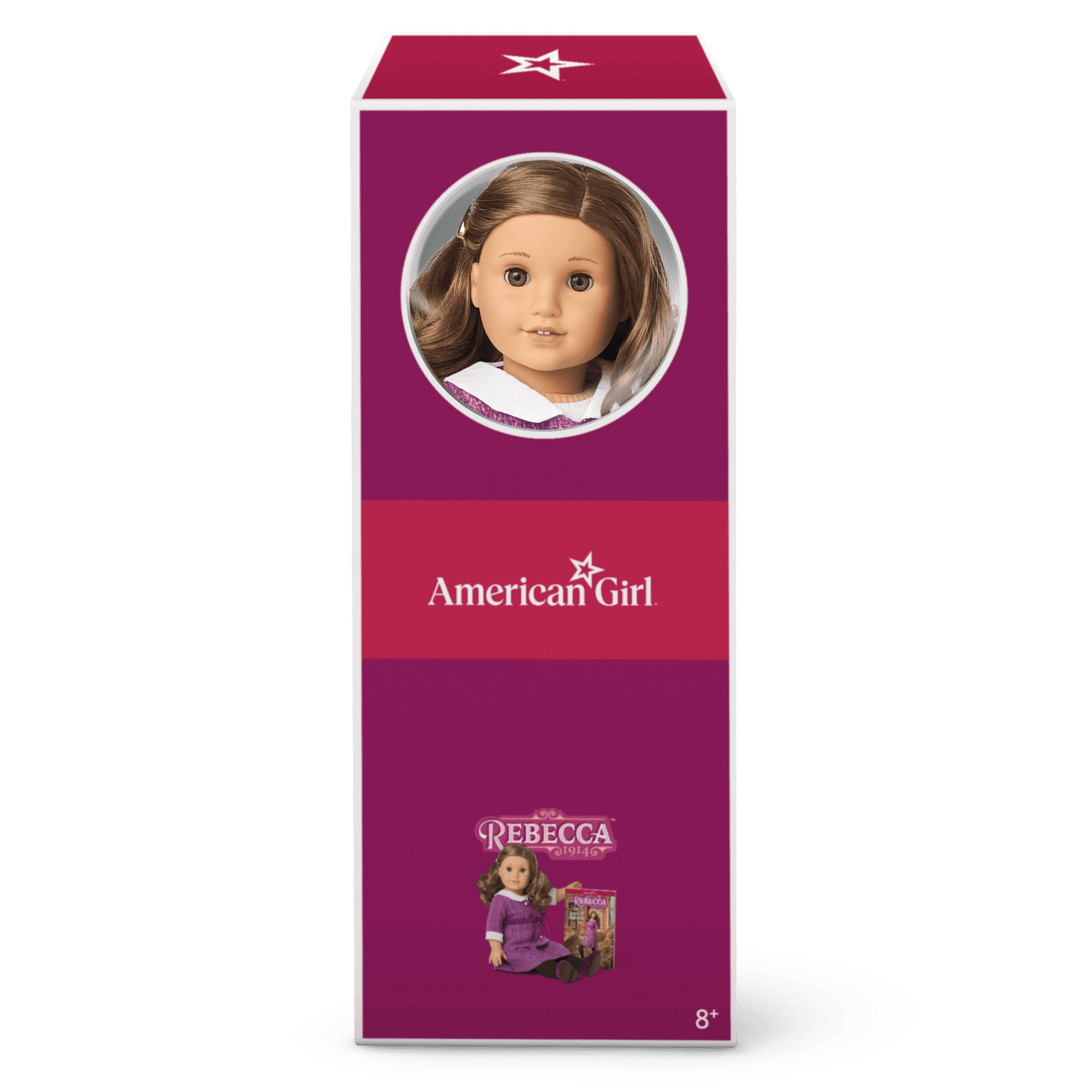Rebecca™ 18-inch Doll & Book (Historical Characters)
