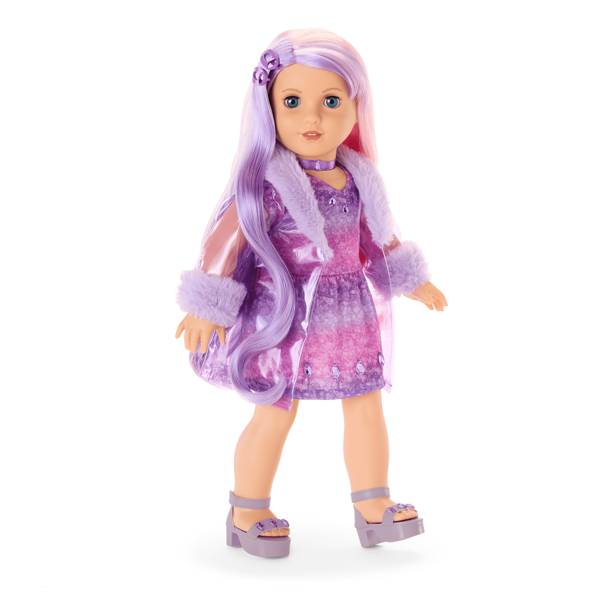 February Amazing Amethyst Birthstone Outfit American Girl®