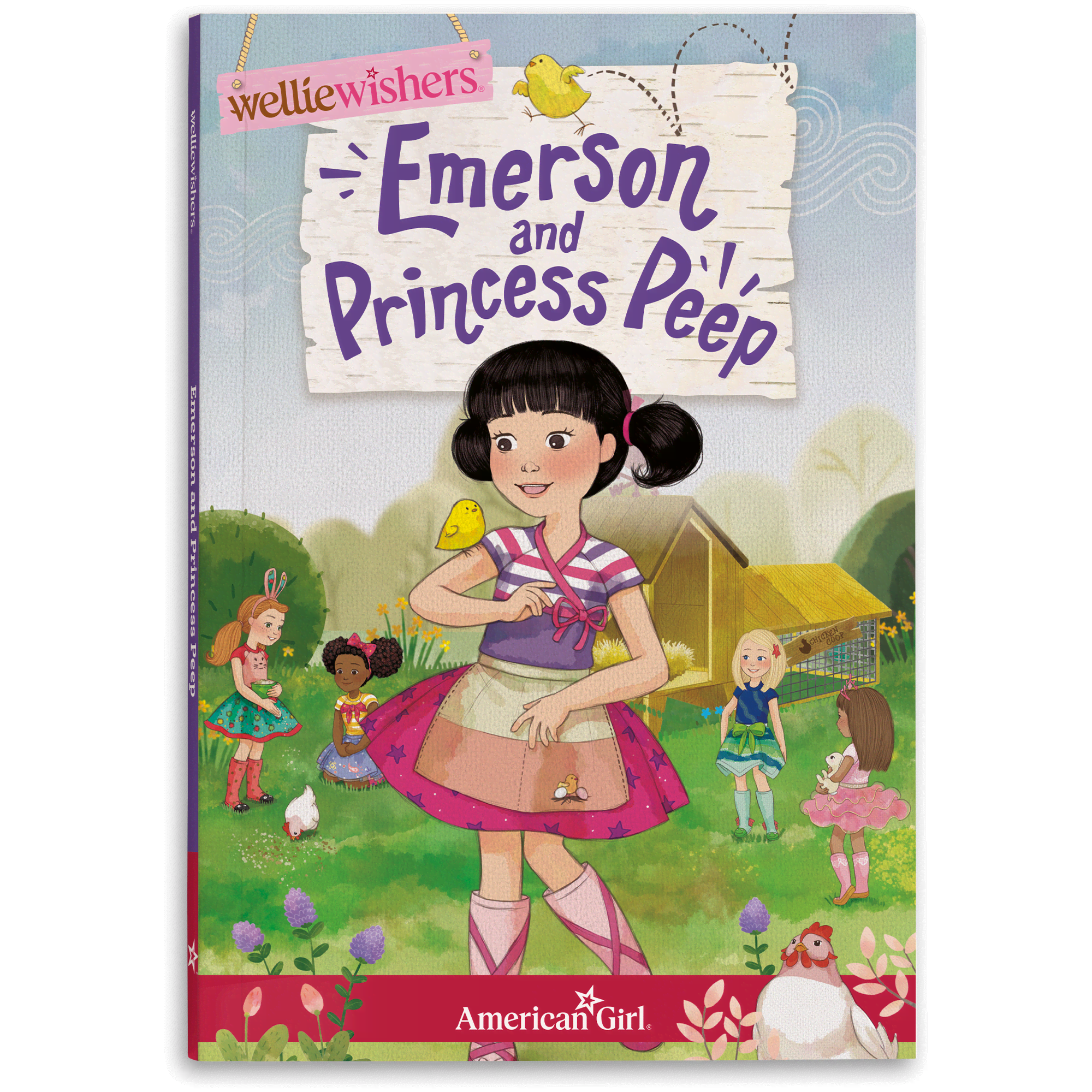Emerson and Princess Peep Book (WellieWishers™)