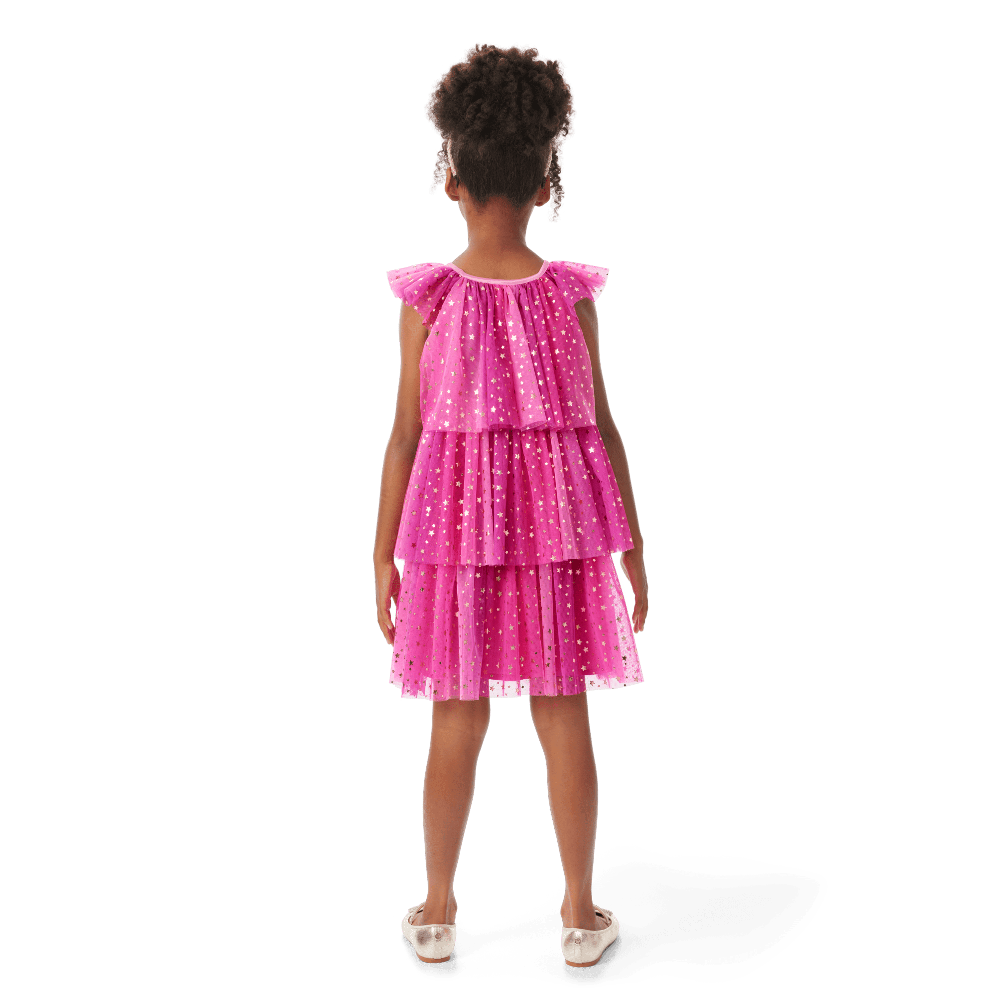 Pink Party-Ready Dress for Girls