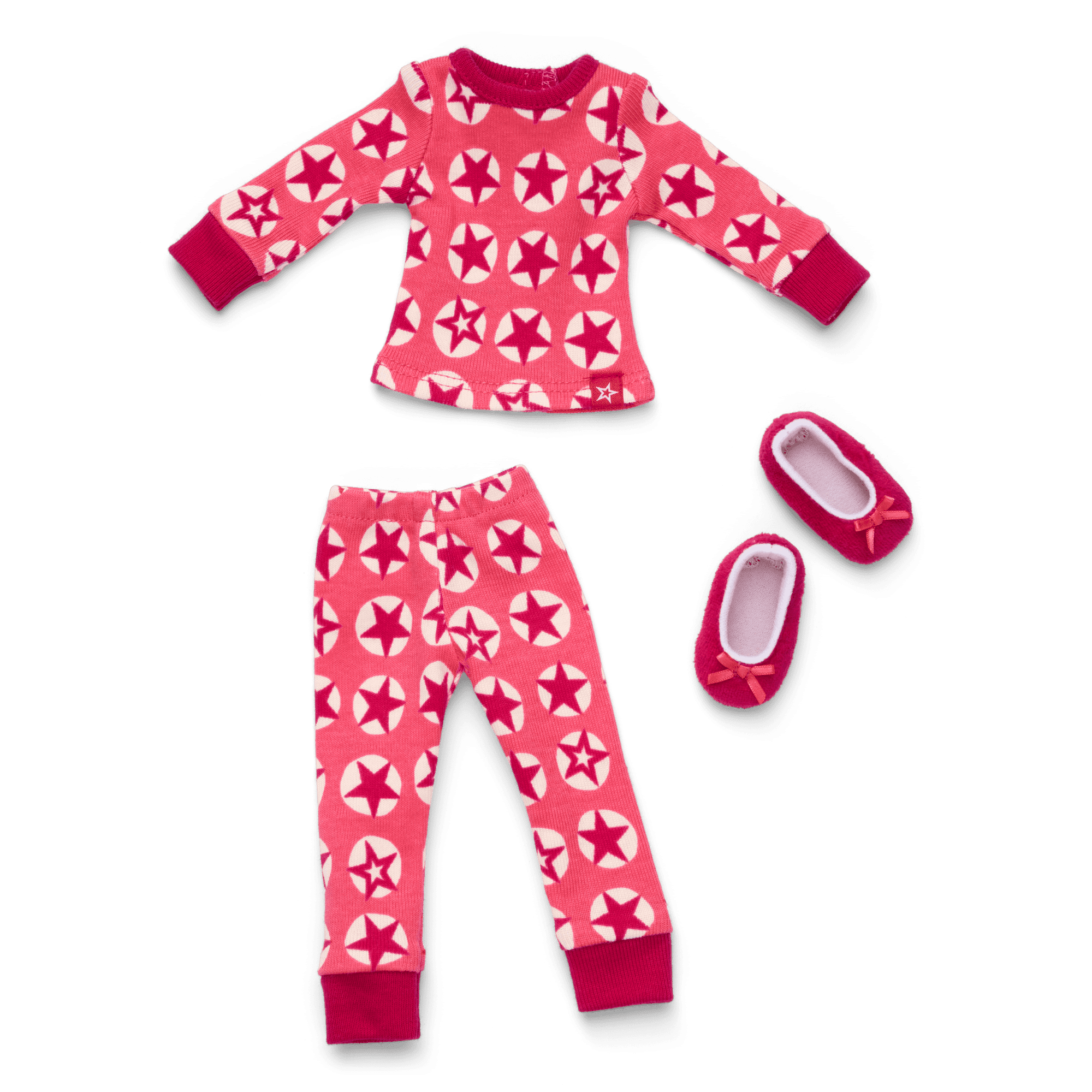 American Girl® x Hanna Andersson Berry Bright Stars Pajamas for Girls & 14.5-inch Dolls