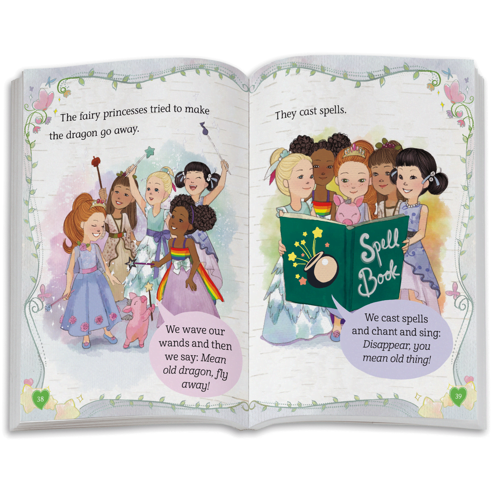 The Princesses and the Dragon Book (WellieWishers™)