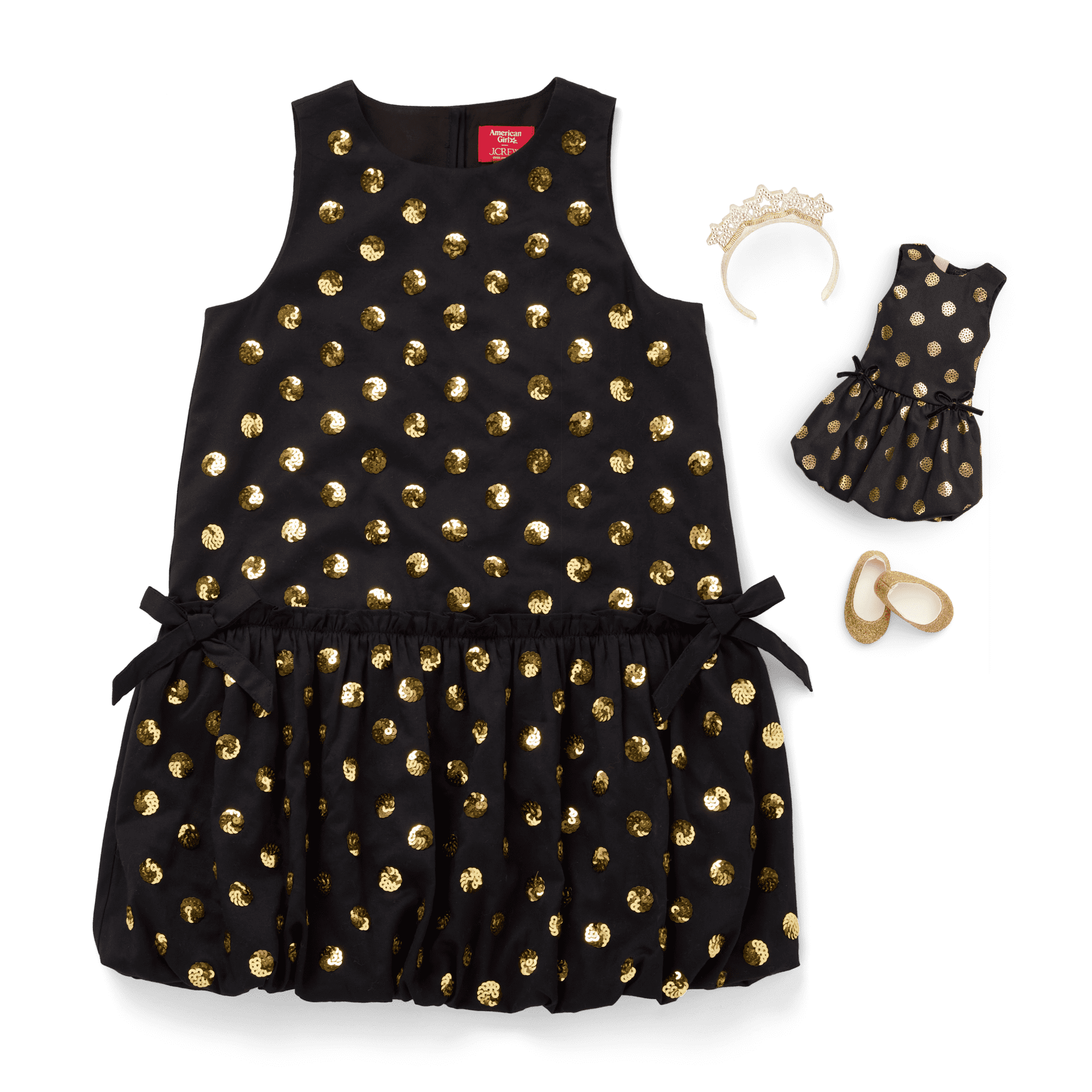 American Girl® x J.Crew Bubble-Skirt Party Outfit Bundle for Girls & 14.5-inch Dolls