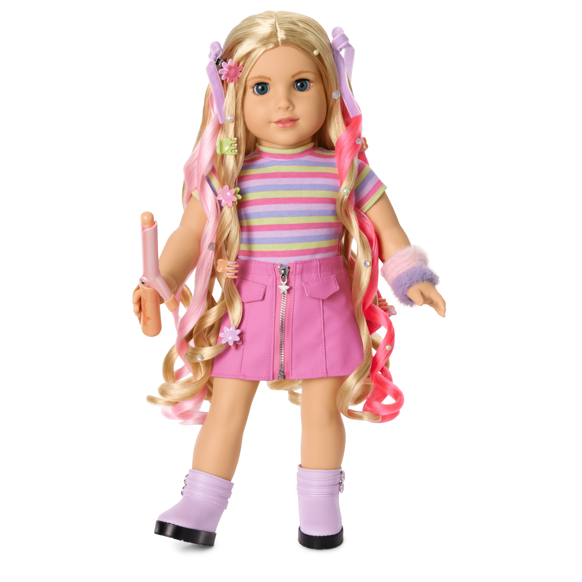 Long Hair Looks™ by Truly Me™ 18-inch Doll #133 & hair accessories