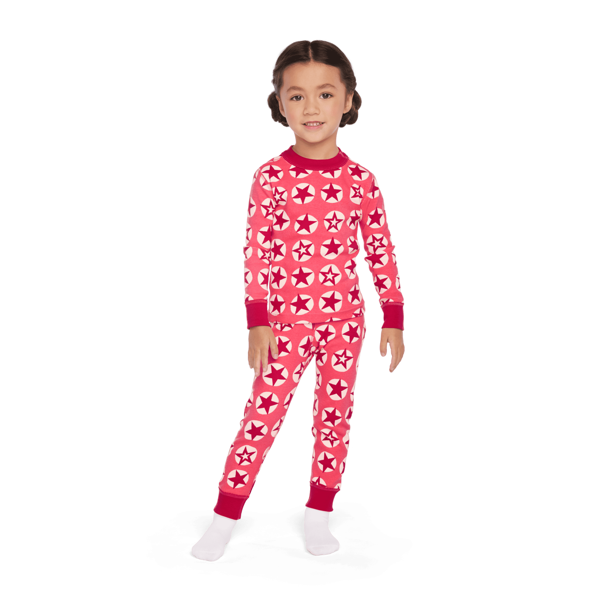 American Girl® x Hanna Andersson Berry Bright Stars Pajamas for Girls & 14.5-inch Dolls