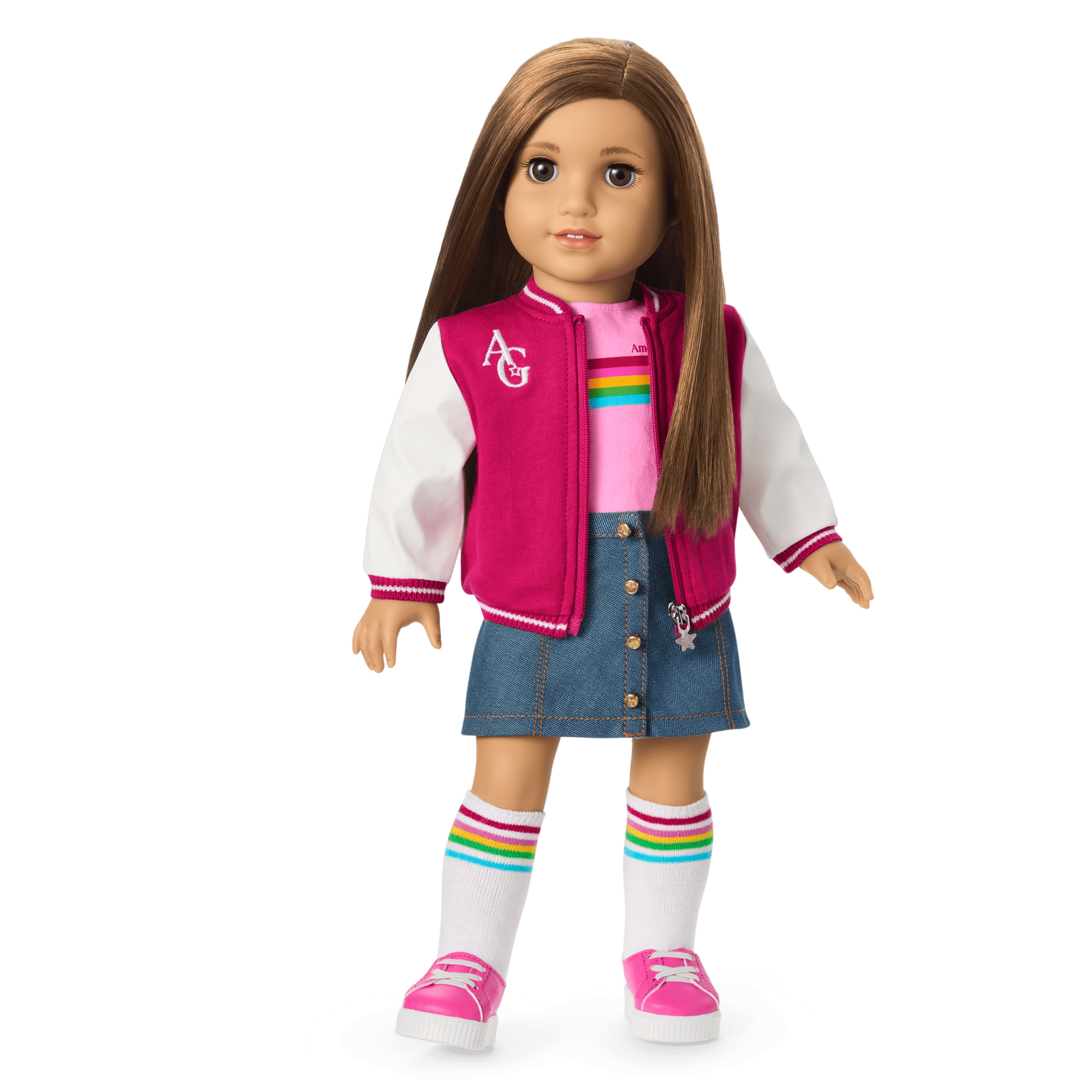 Truly Me™ Doll #107, Puppy, Mini Backpack & Accessories Bundle