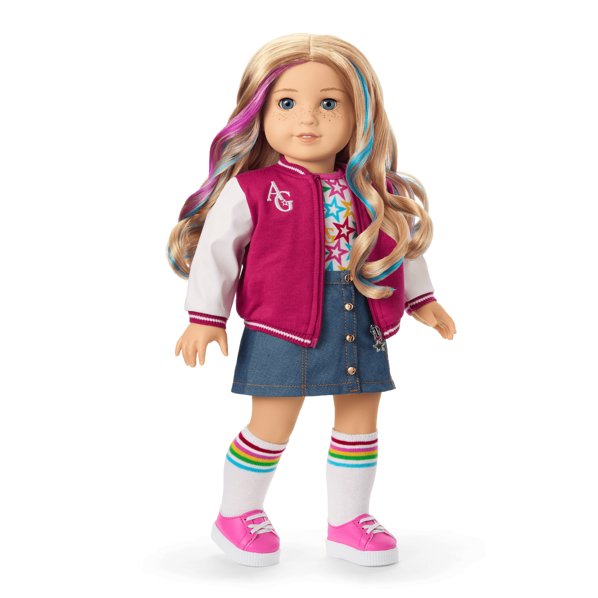 Truly Me™ 18-inch Doll #110, Accessories, Puppy & Doll Carrier