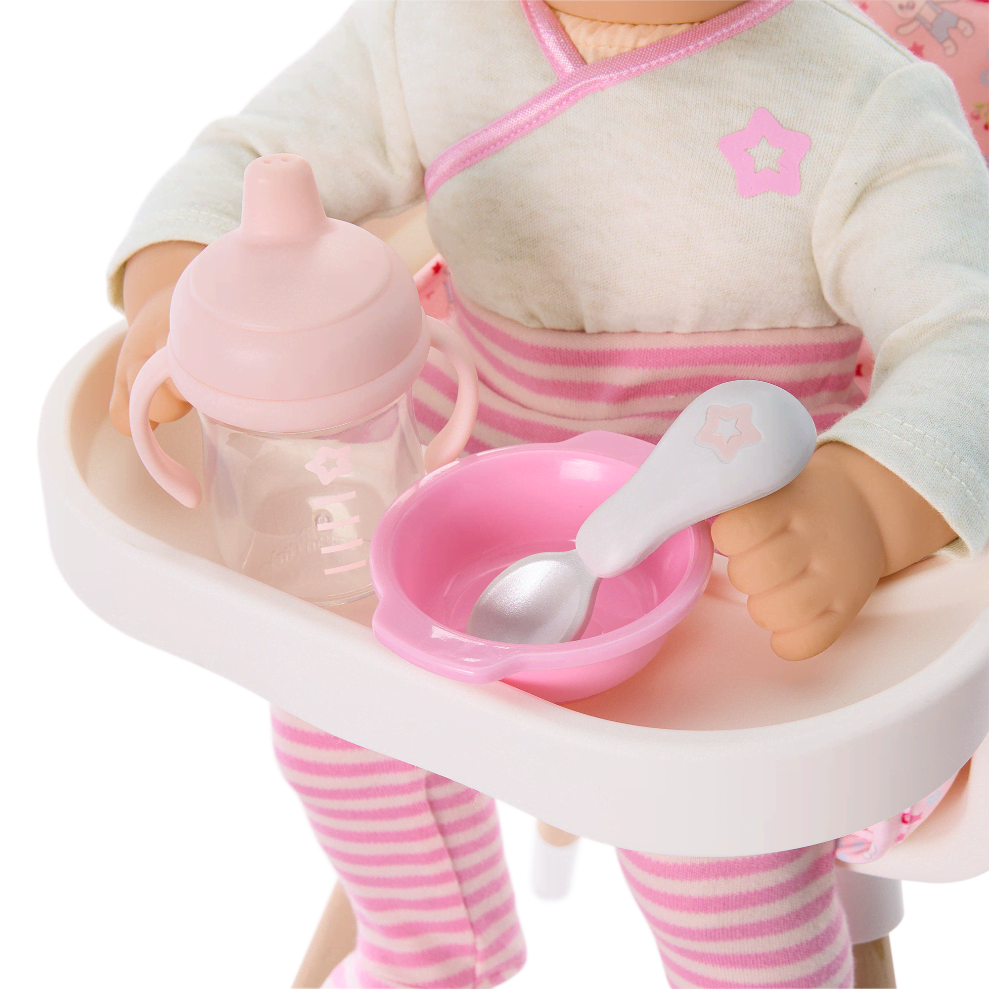 American girl bitty baby high chair clearance