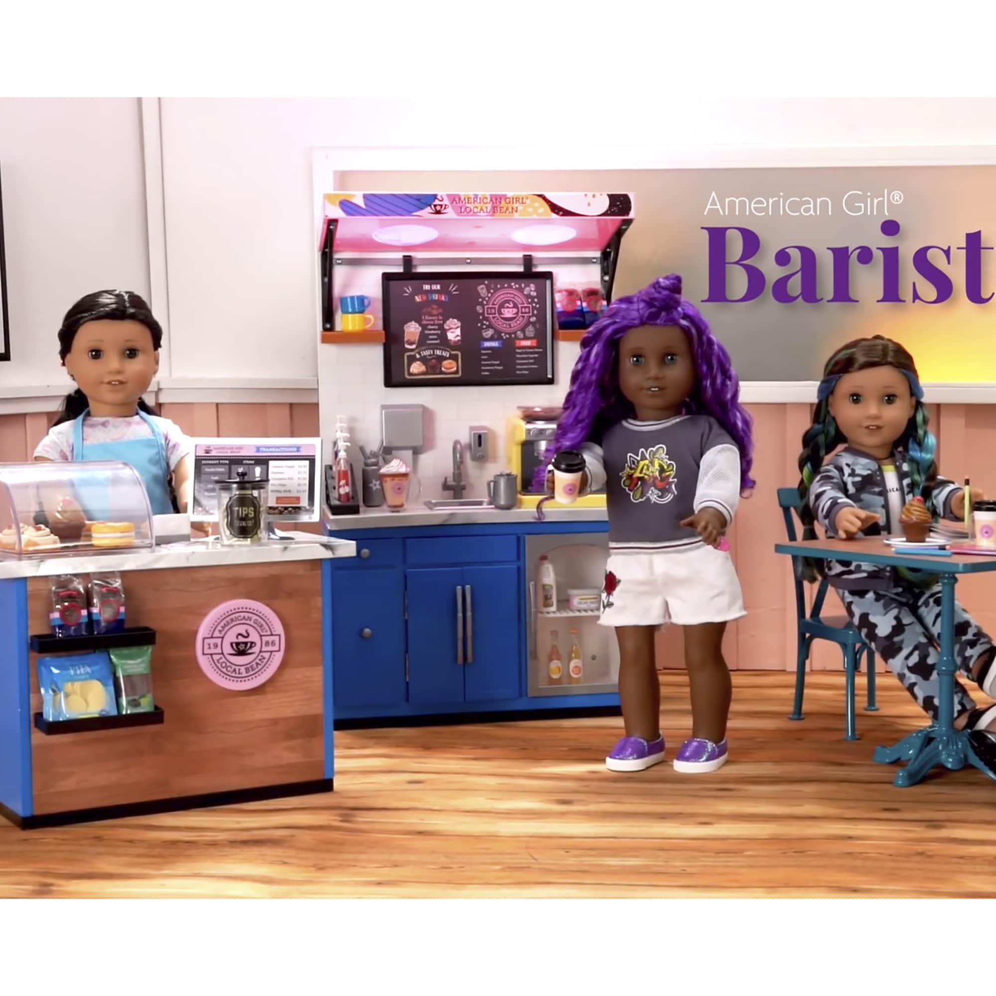 American girl coffee shop discount