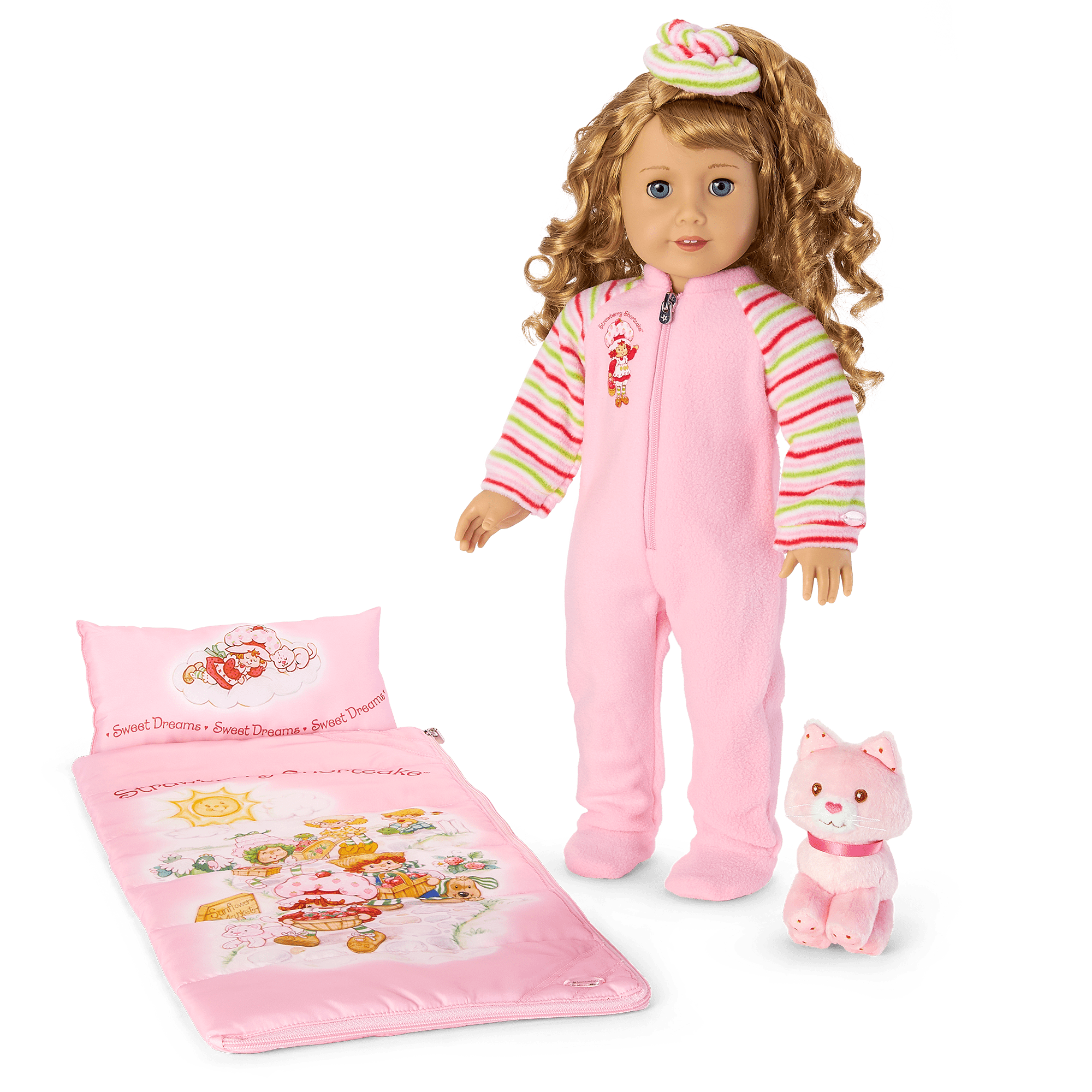 Courtney s Strawberry Shortcake Sleeping Bag Set American Girl