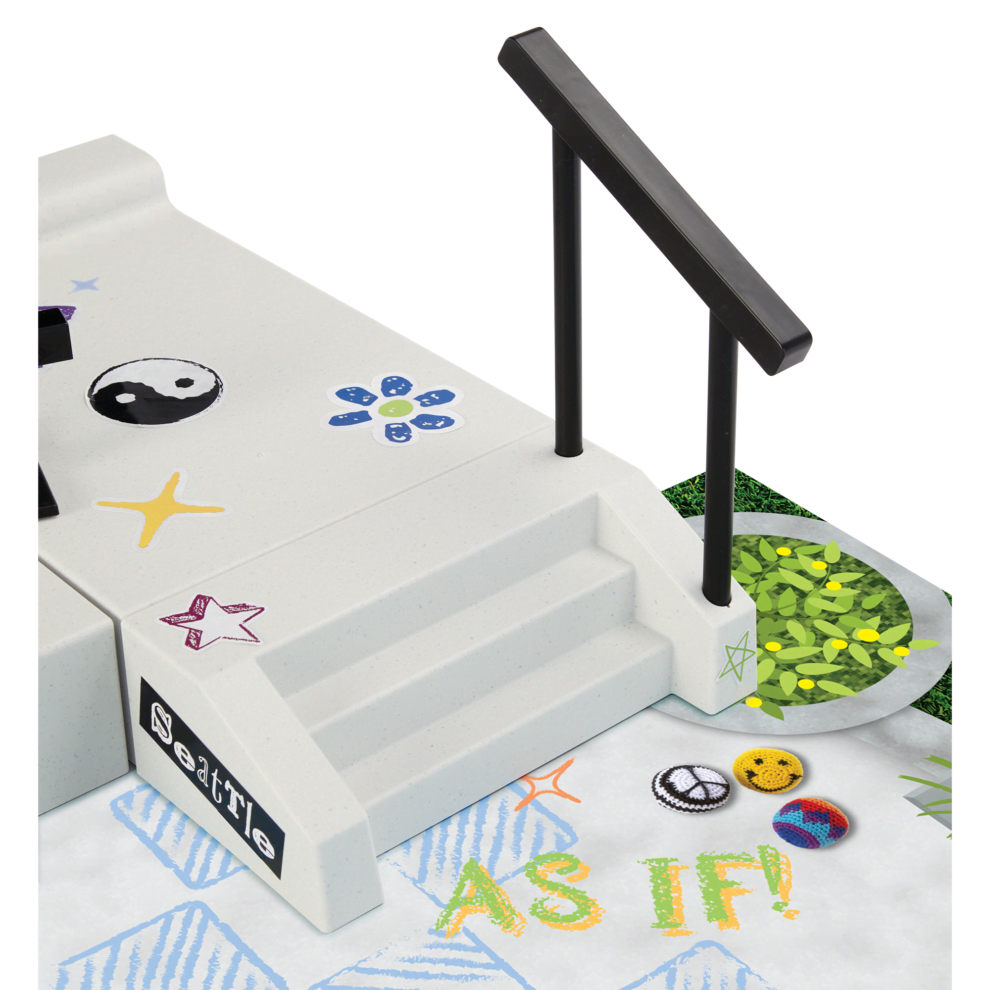 Isabel™ & Nicki's™ 2-in-1 Tennis Court & Skate Spot for 18-inch Dolls (Historical Characters)