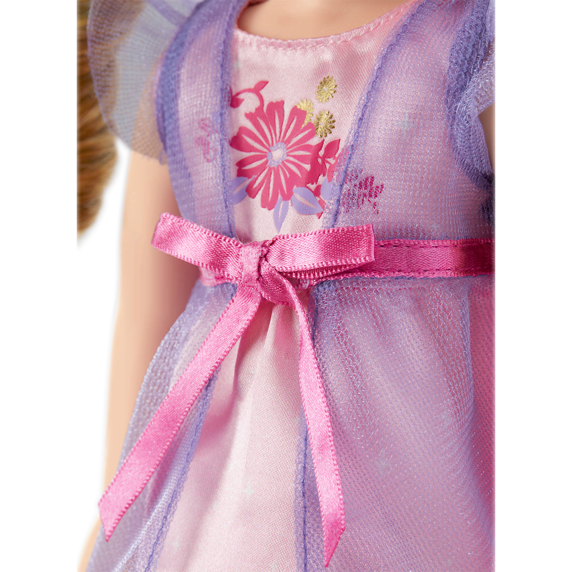 Royal Ruffles Nightie and Robe for Little Girls & WellieWishers™ Dolls