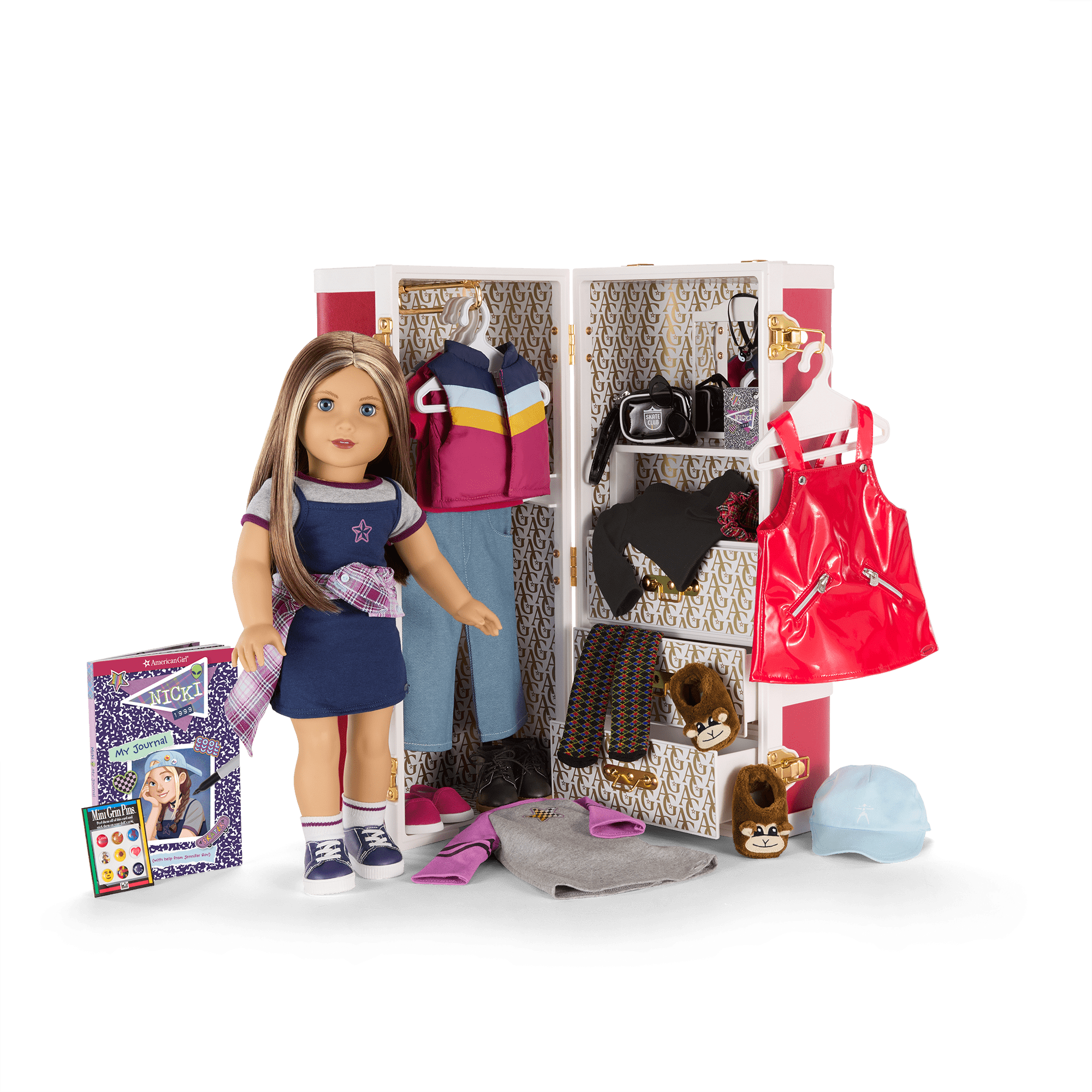 American Girl® Doll Storage Trunk