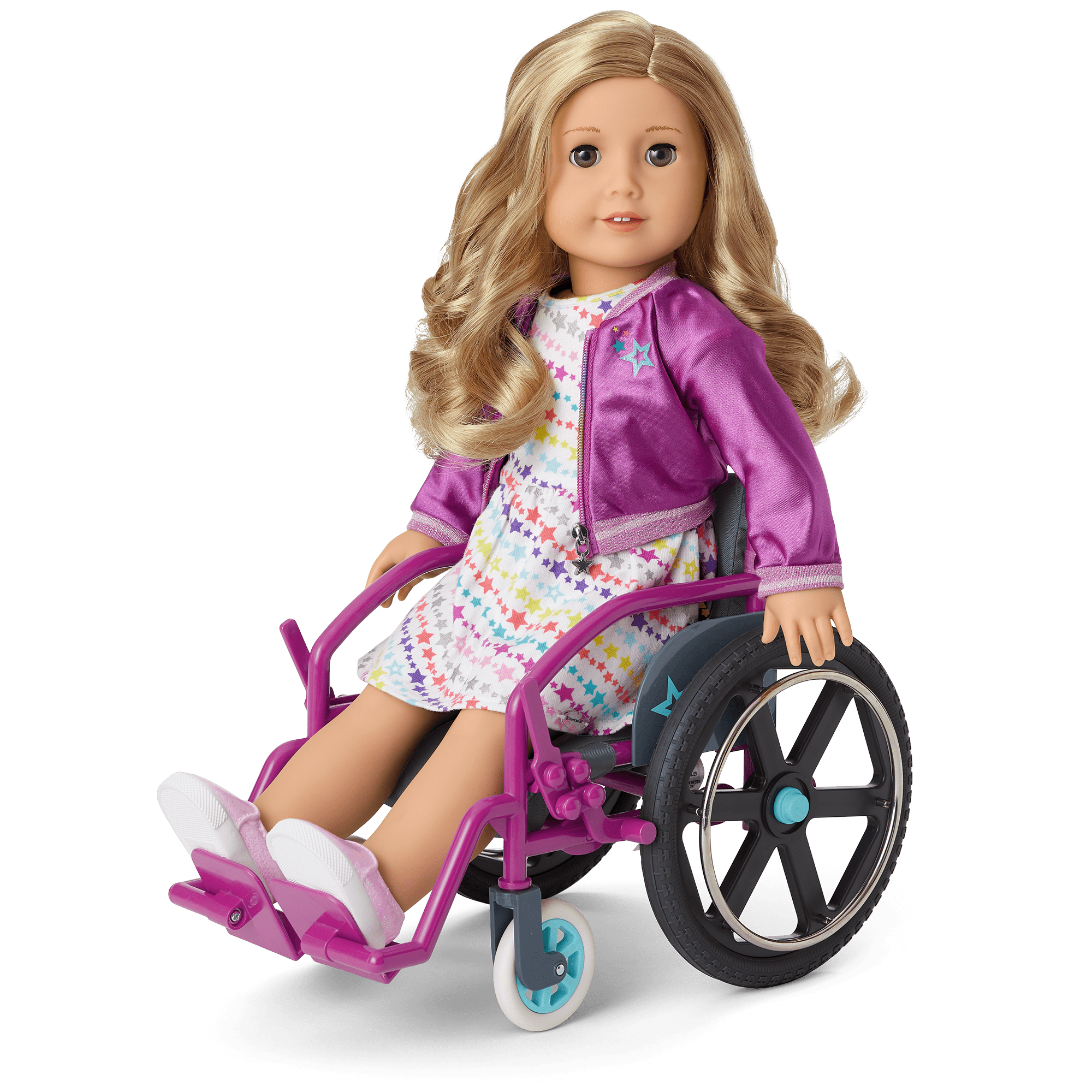 Ultralight Wheelchair for 18 Inch Dolls American Girl