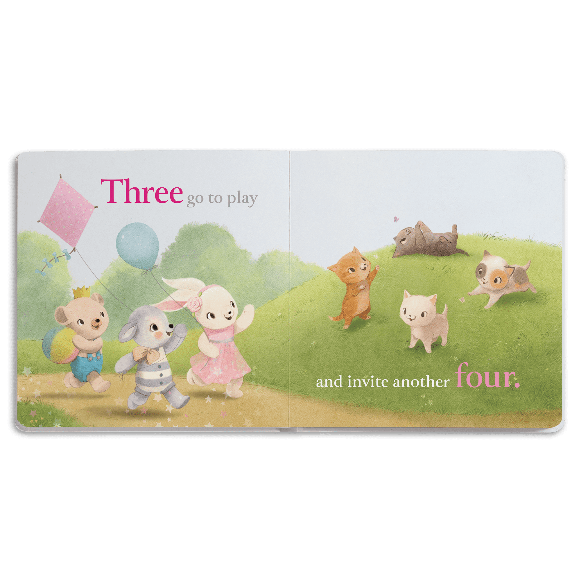 Bitty Baby® Doll #1 in Pastel Pink + Bunny Friend & Board Book