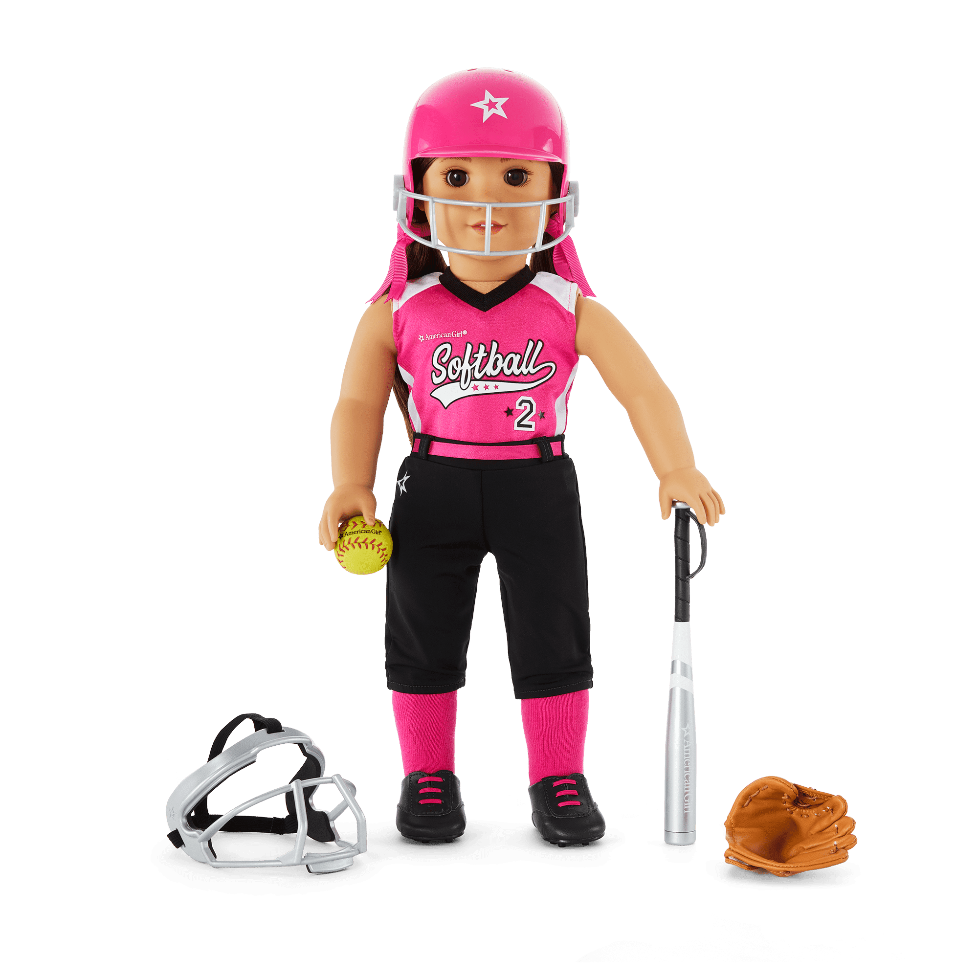 American girl softball set shop