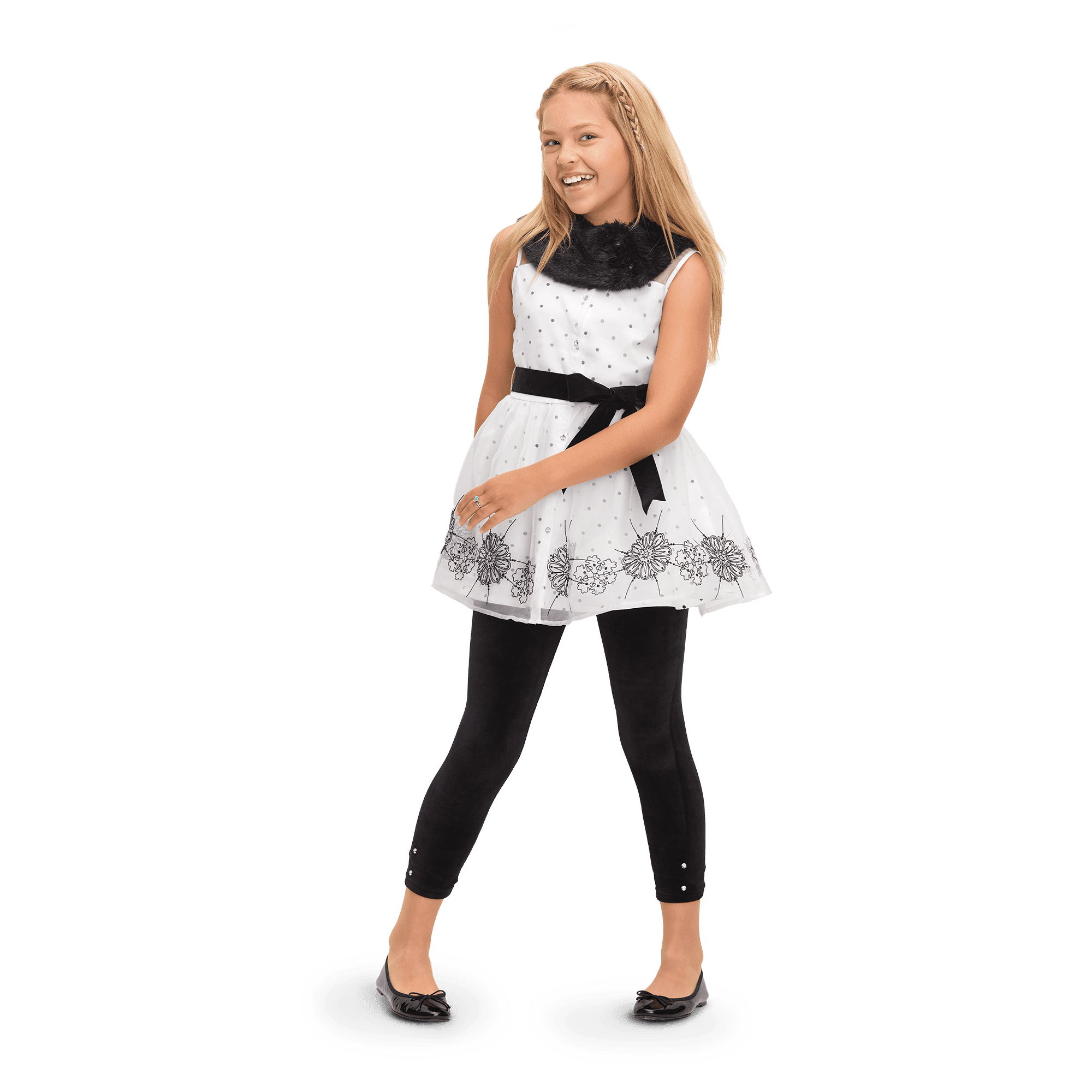 Let It Snow Tunic for Girls