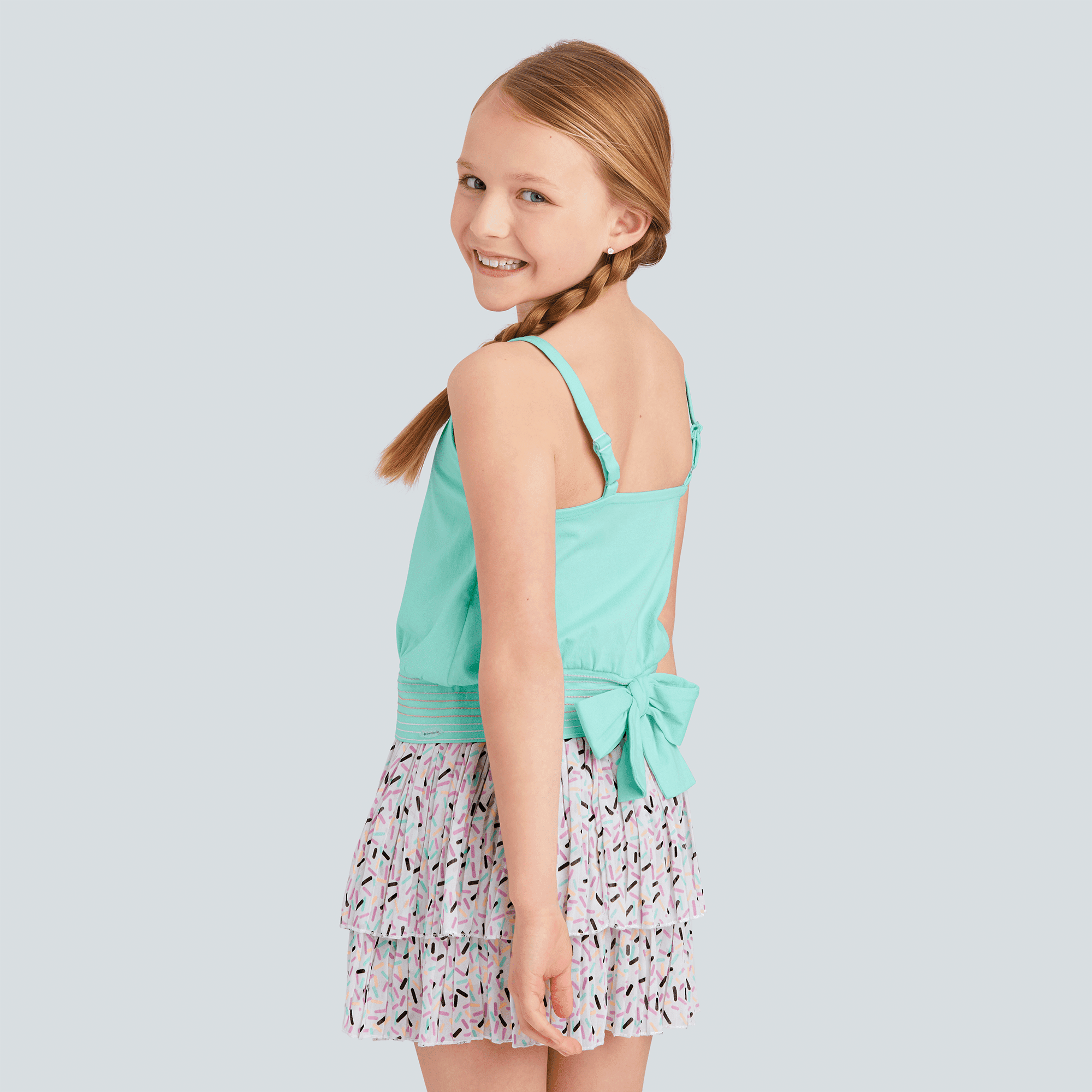 Minty Sweet Tank Top for Girls
