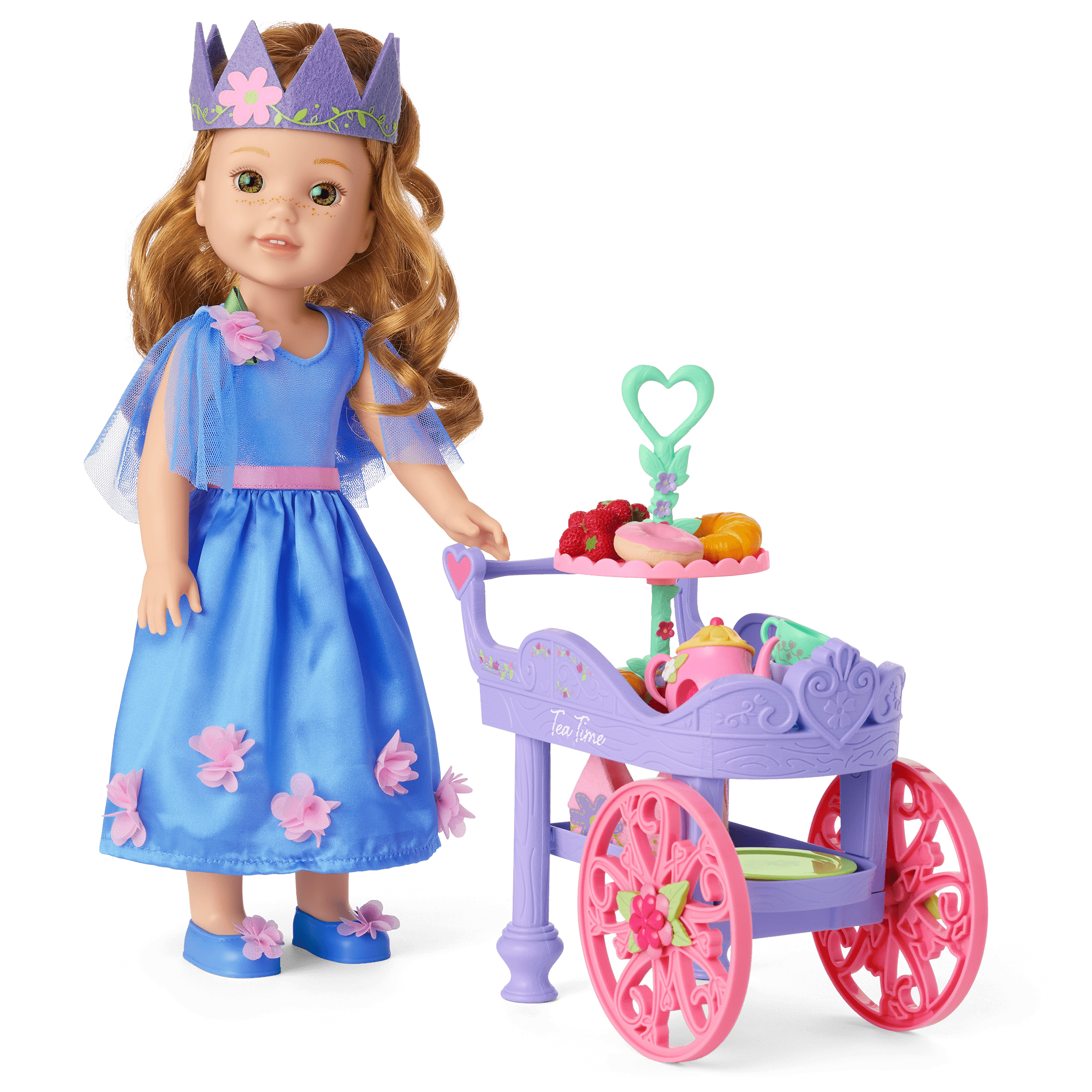 WellieWishers Tea Time Cart American Girl