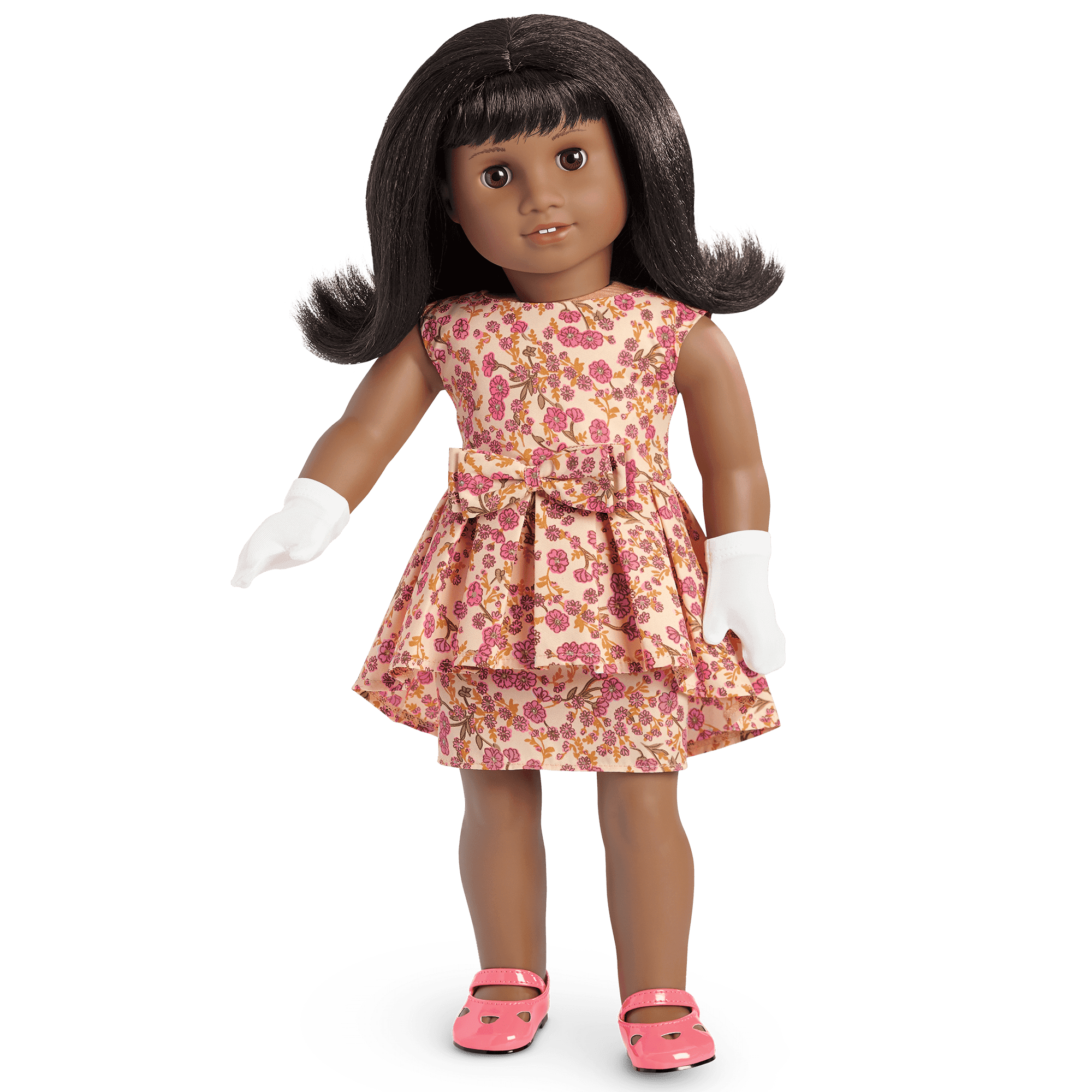 Melody’s™ Fancy Floral Dress for 18-inch Dolls (Historical Characters)