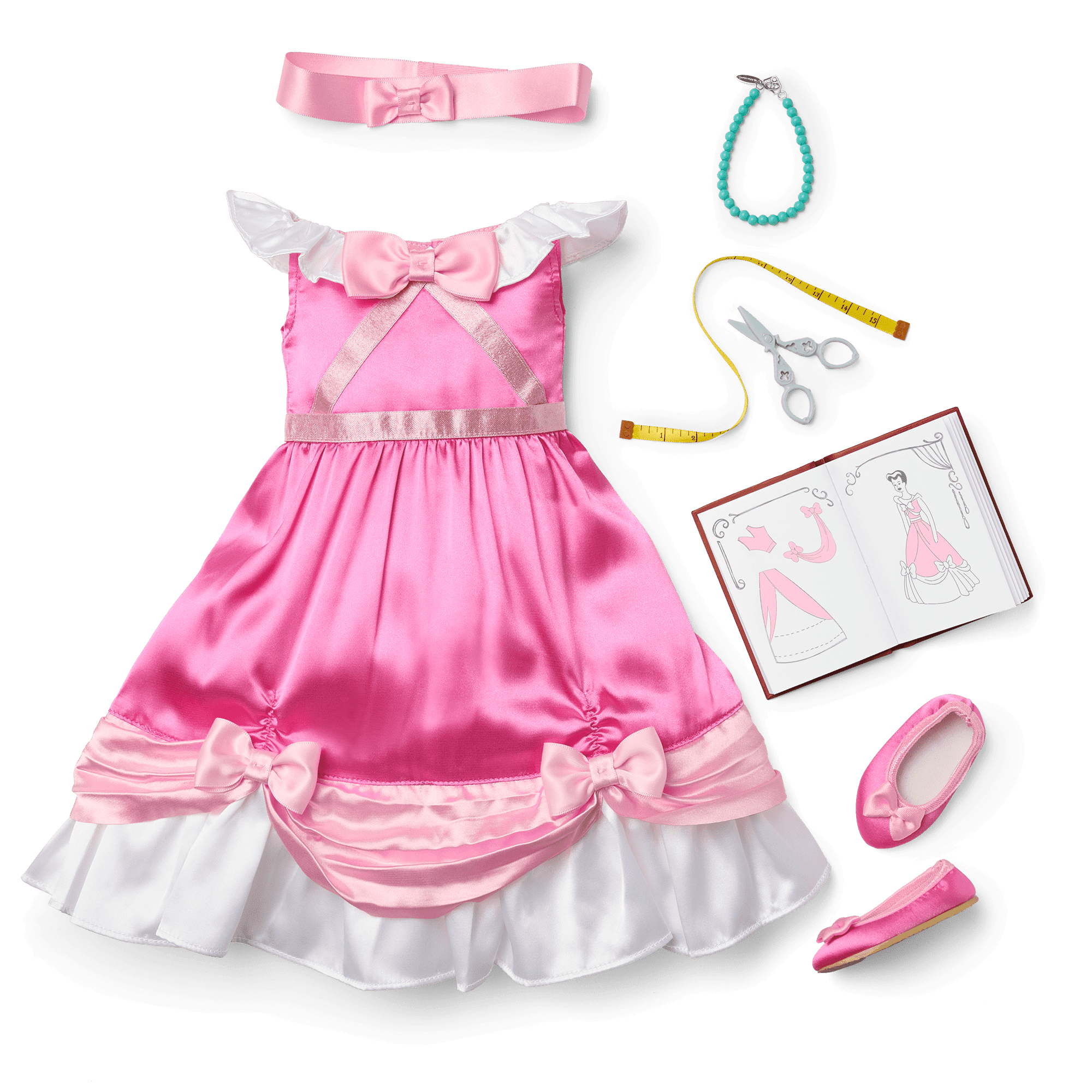 Disney Princess Cinderella Doll Story Bundle American Girl