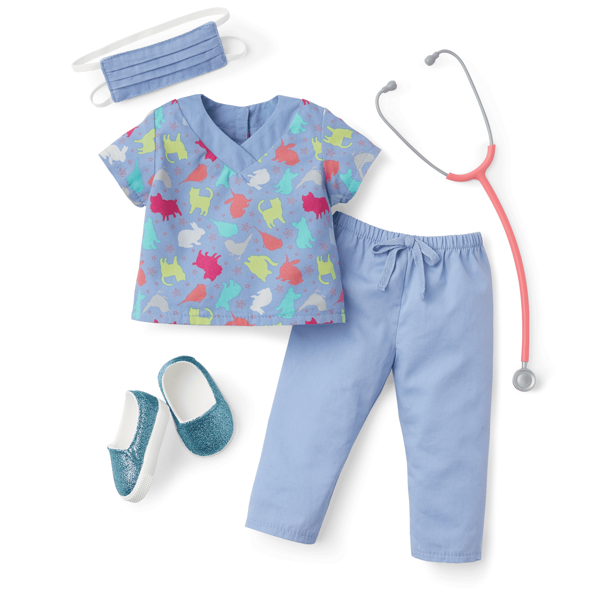 Time for a Check Up Outfit for 18 inch Dolls American Girl