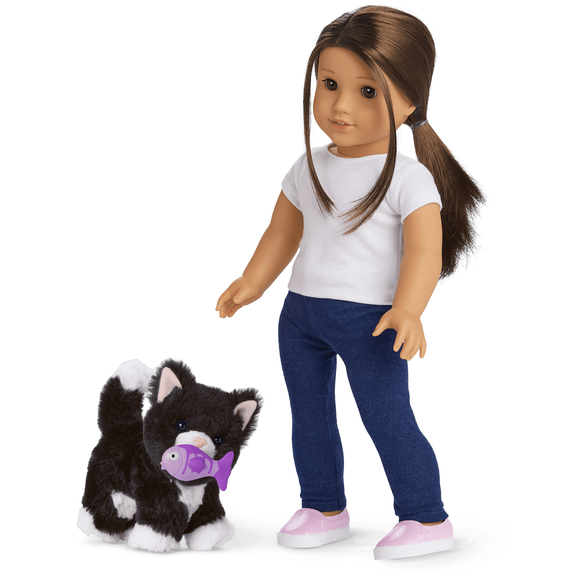 Licorice Twist™ Kitty Cat for 18-inch Dolls