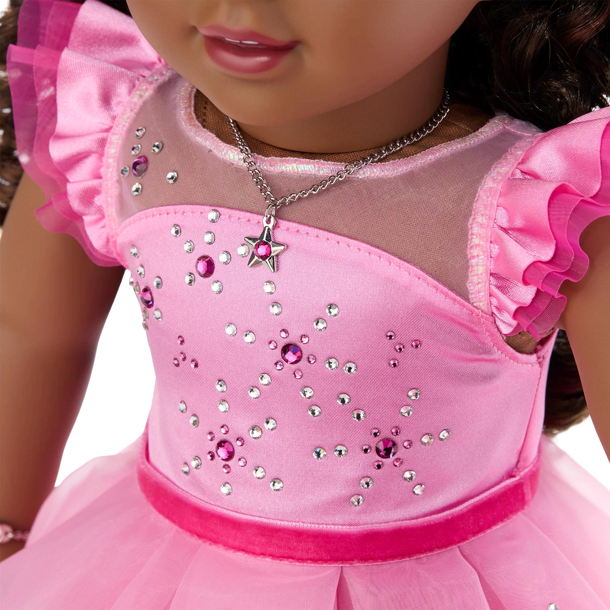 American Girl® 2024 Pink Stardust Holiday Collector Doll