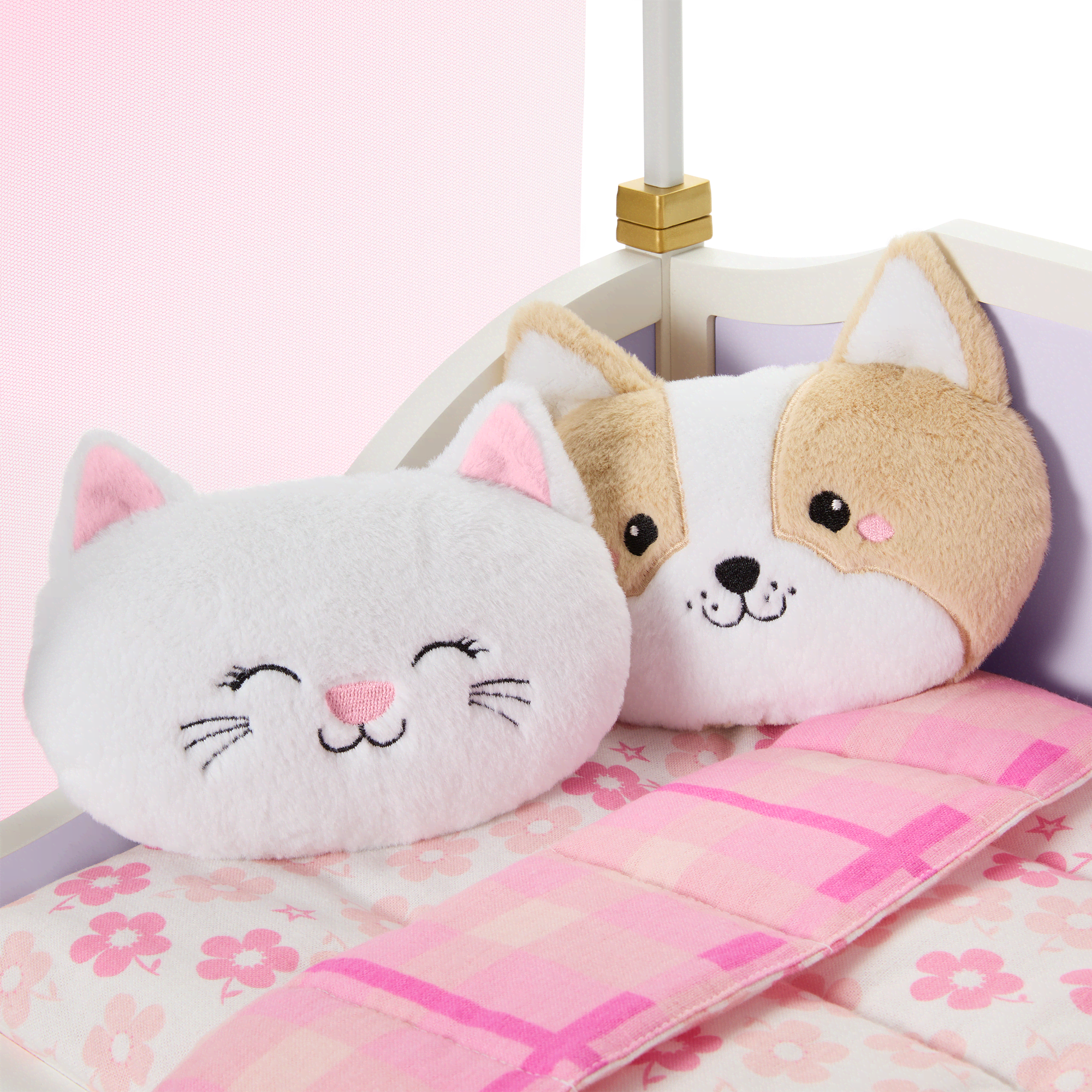 All Set for Sleepovers Canopy Bed for 18-inch Dolls