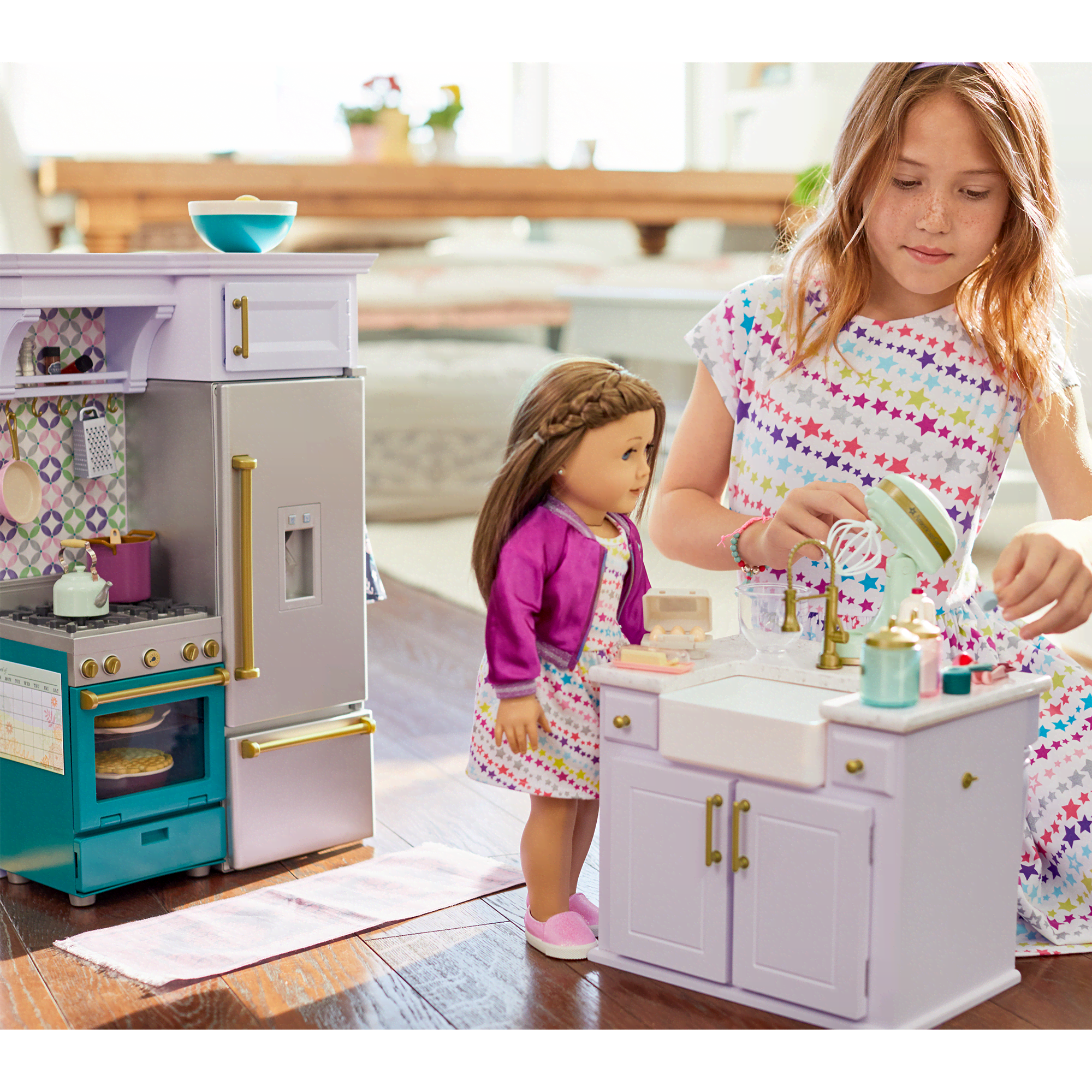 American girl doll kitchen clearance