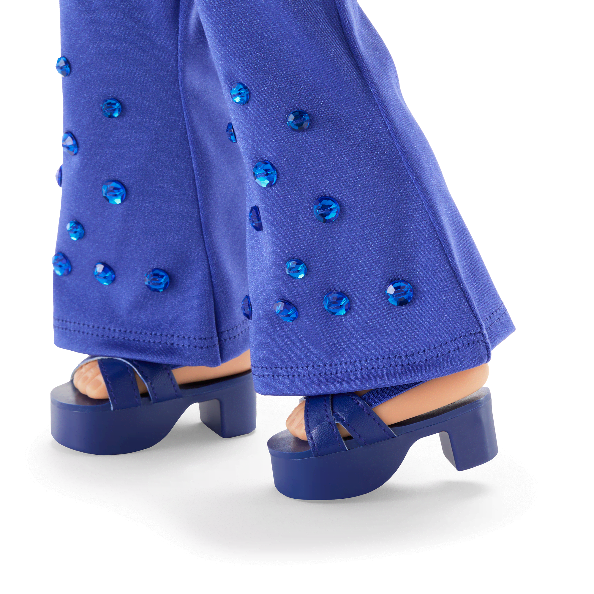 September Sparkling Sapphire Outfit for 18-inch Dolls