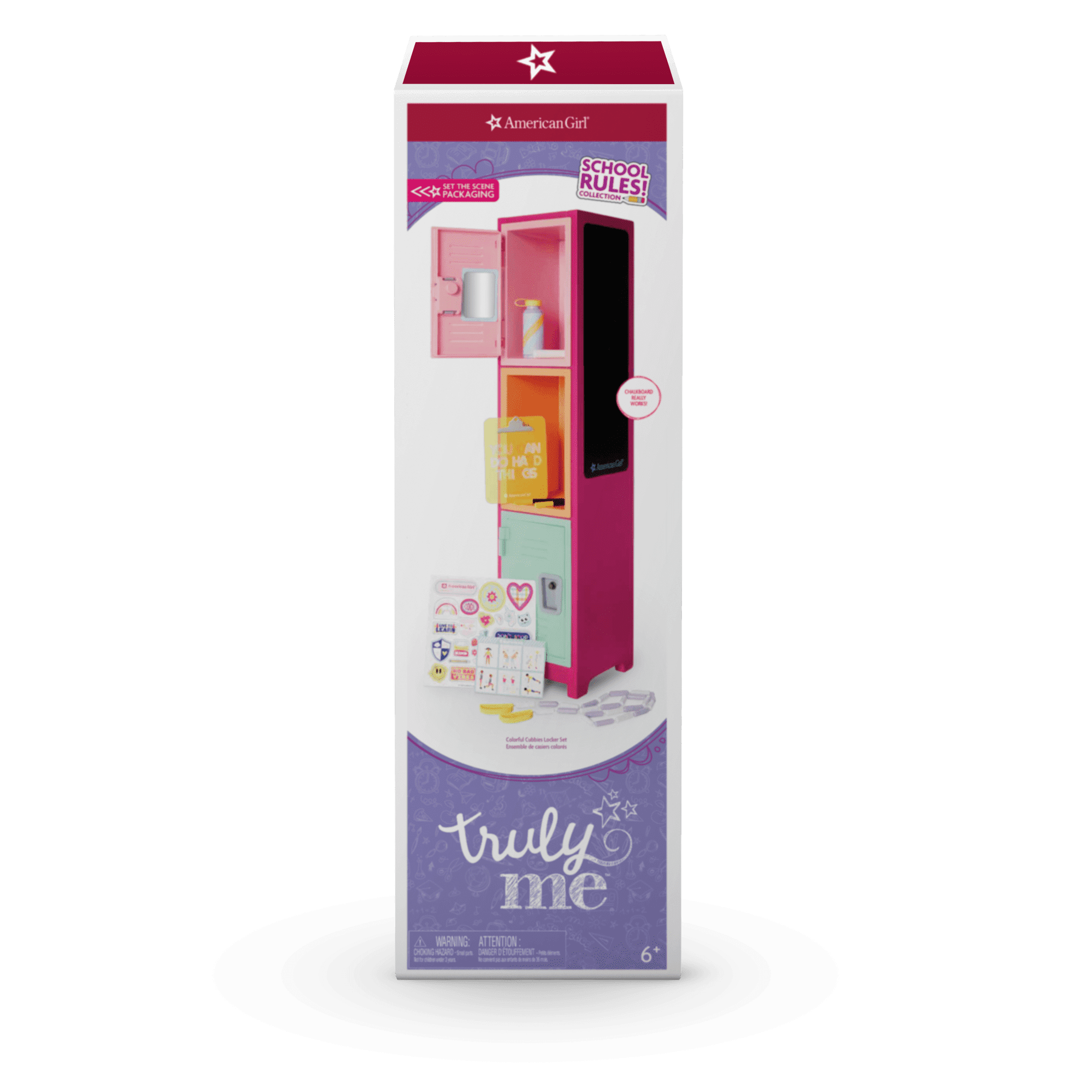 Colorful Cubbies Locker Play Set American Girl