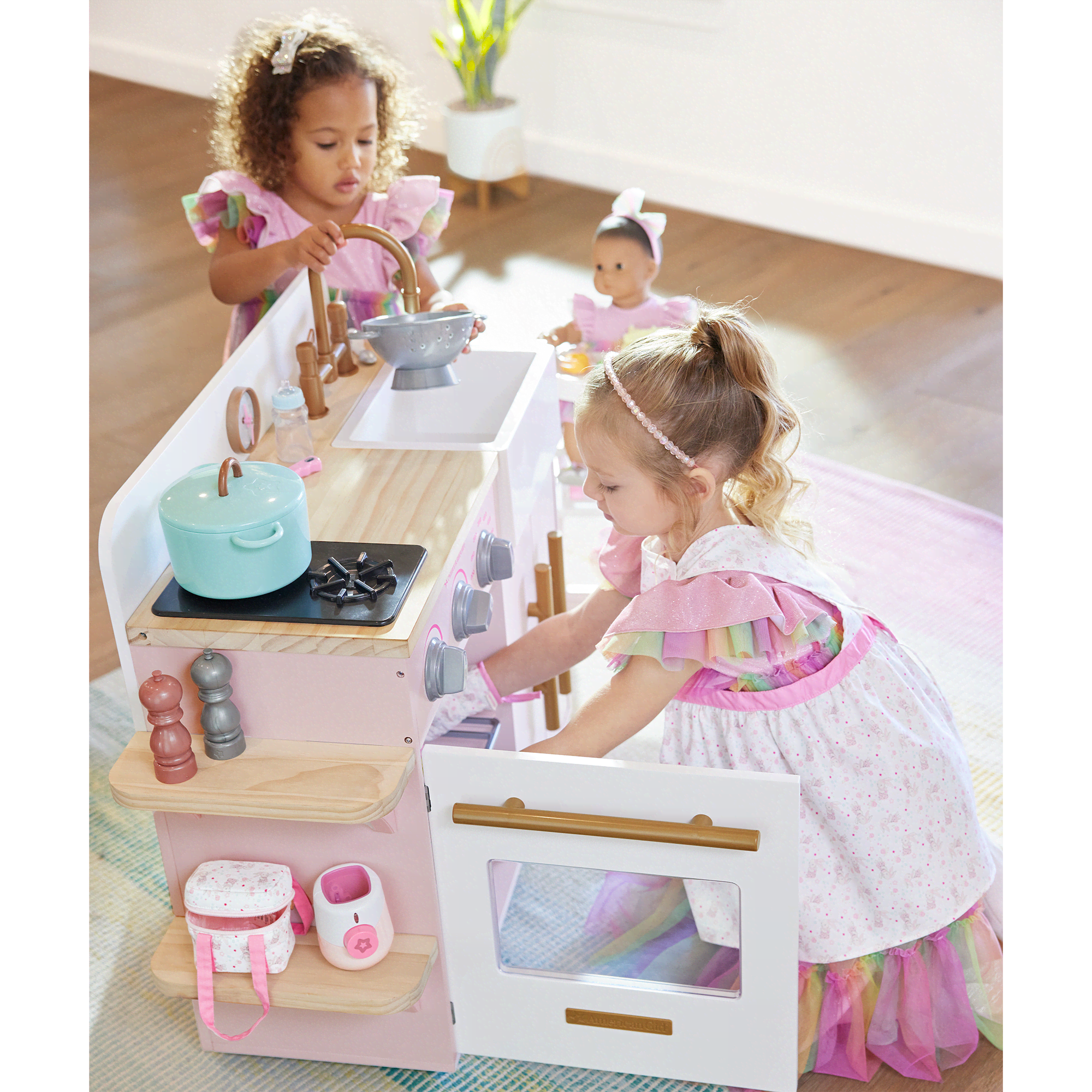 Baby doll kitchen set deals