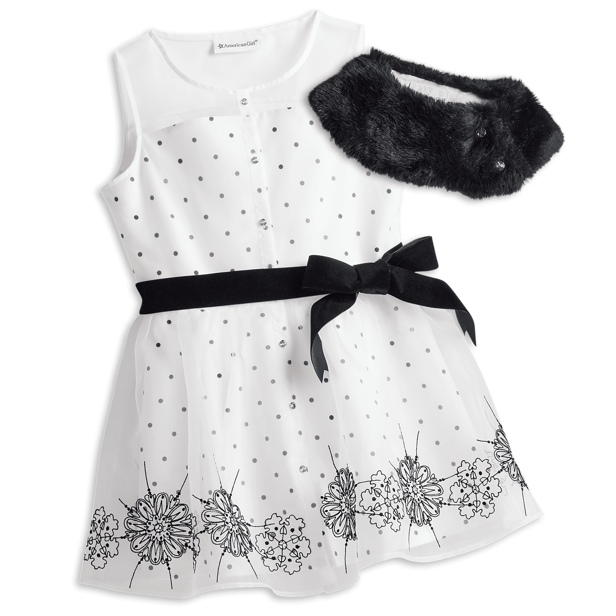 Let It Snow Tunic for Girls