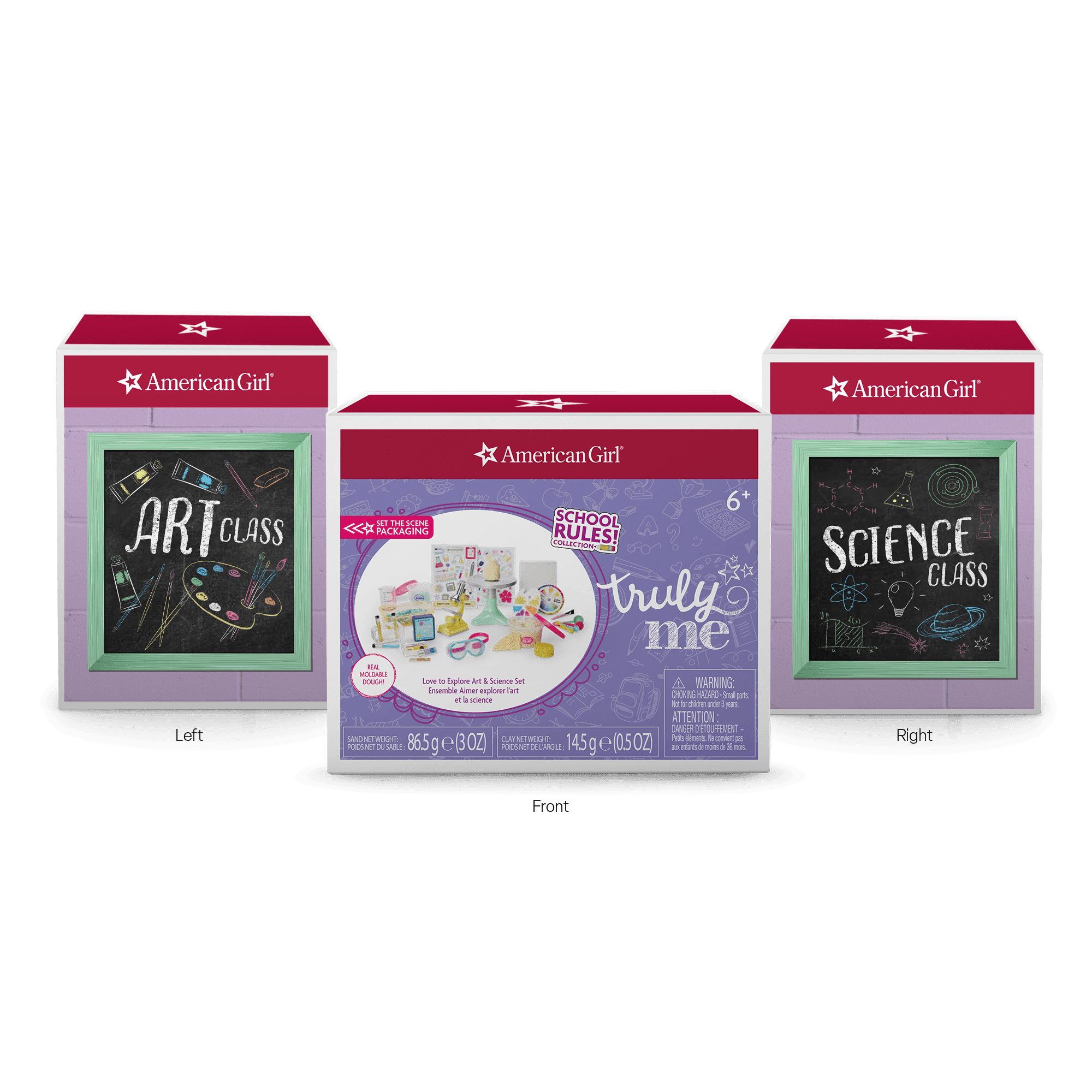 American girl art set sales