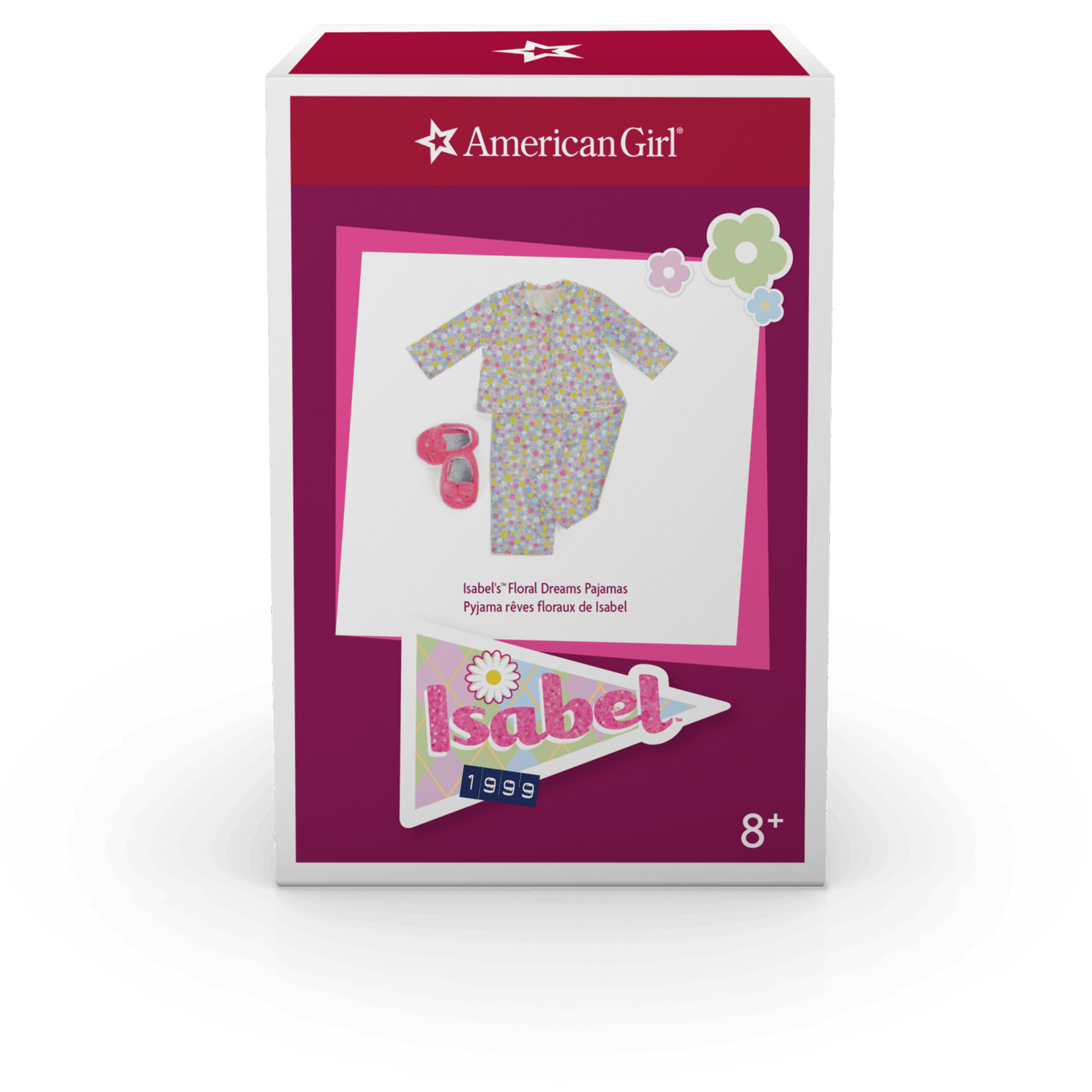 Isabel’s™ Floral Dreams Pajamas for 18-inch Dolls (Historical Characters)