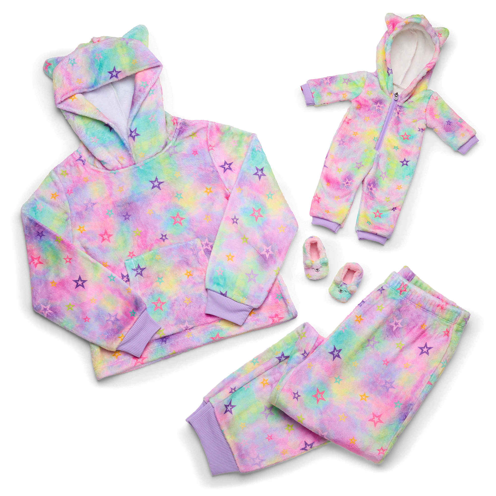 Summer's™ Stars & Snuggles Pajamas for Girls & 18-inch Dolls (Girl of the Year™ 2025)